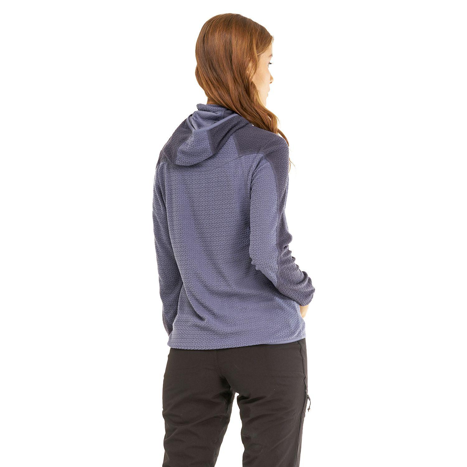 Poleron Mujer Jacaranda Nano-F 14 Zip Hoody Azul Lavanda Lippi-2