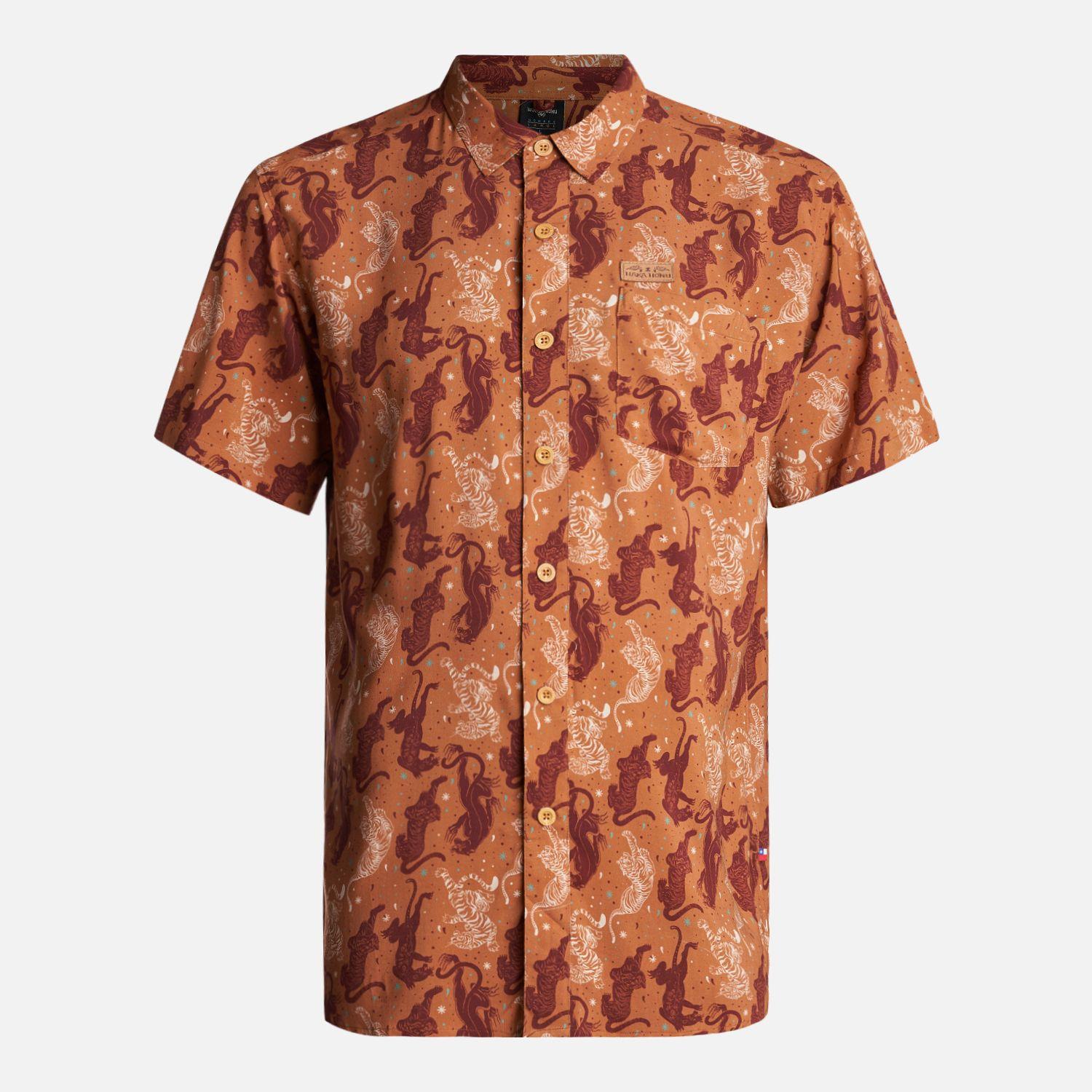 Camisa Hombre Anameizon Print Cafe Haka Honu-0
