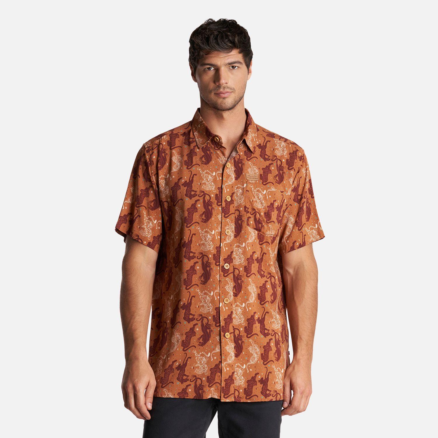 Camisa Hombre Anameizon Print Cafe Haka Honu-1