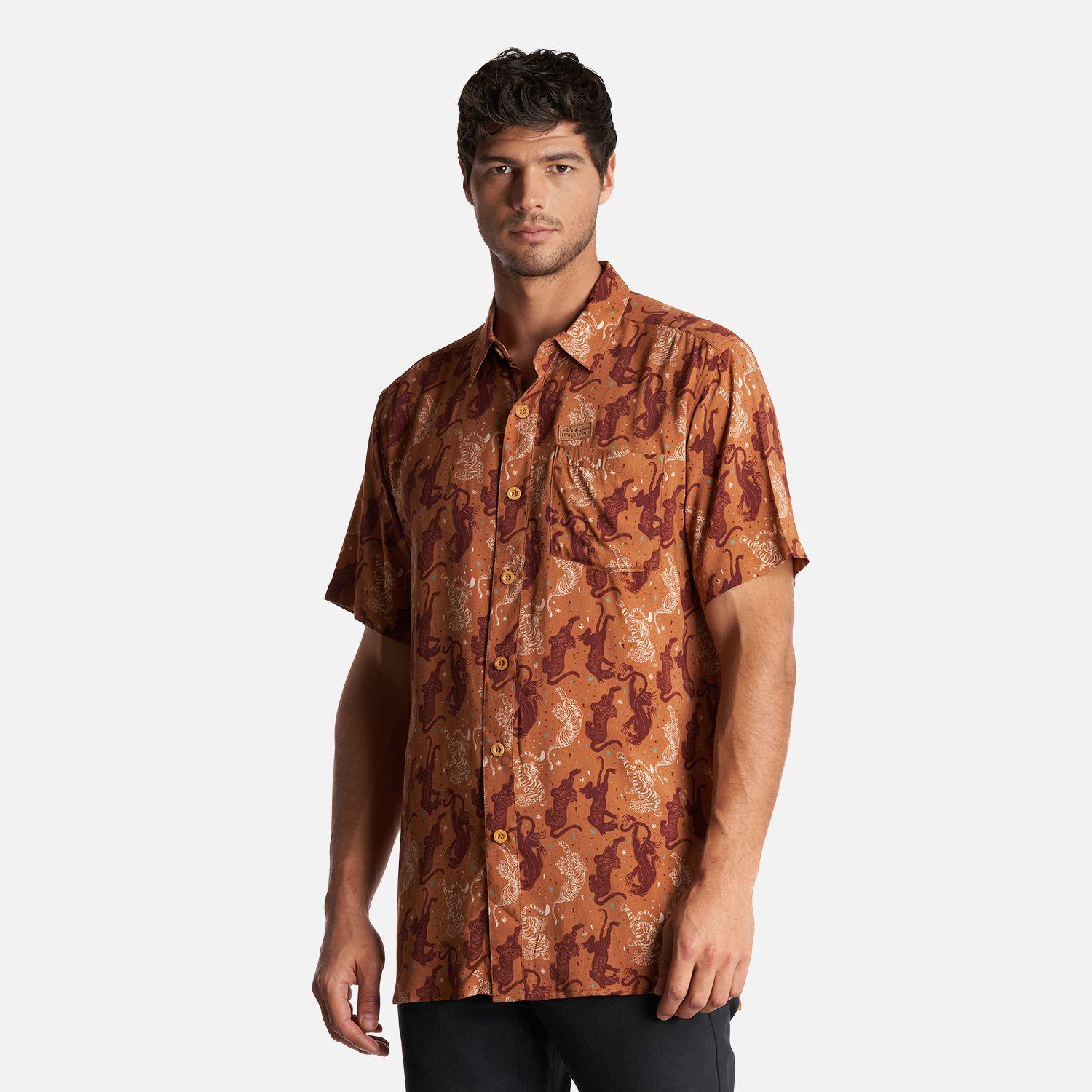 Camisa Hombre Anameizon Print Cafe Haka Honu-2