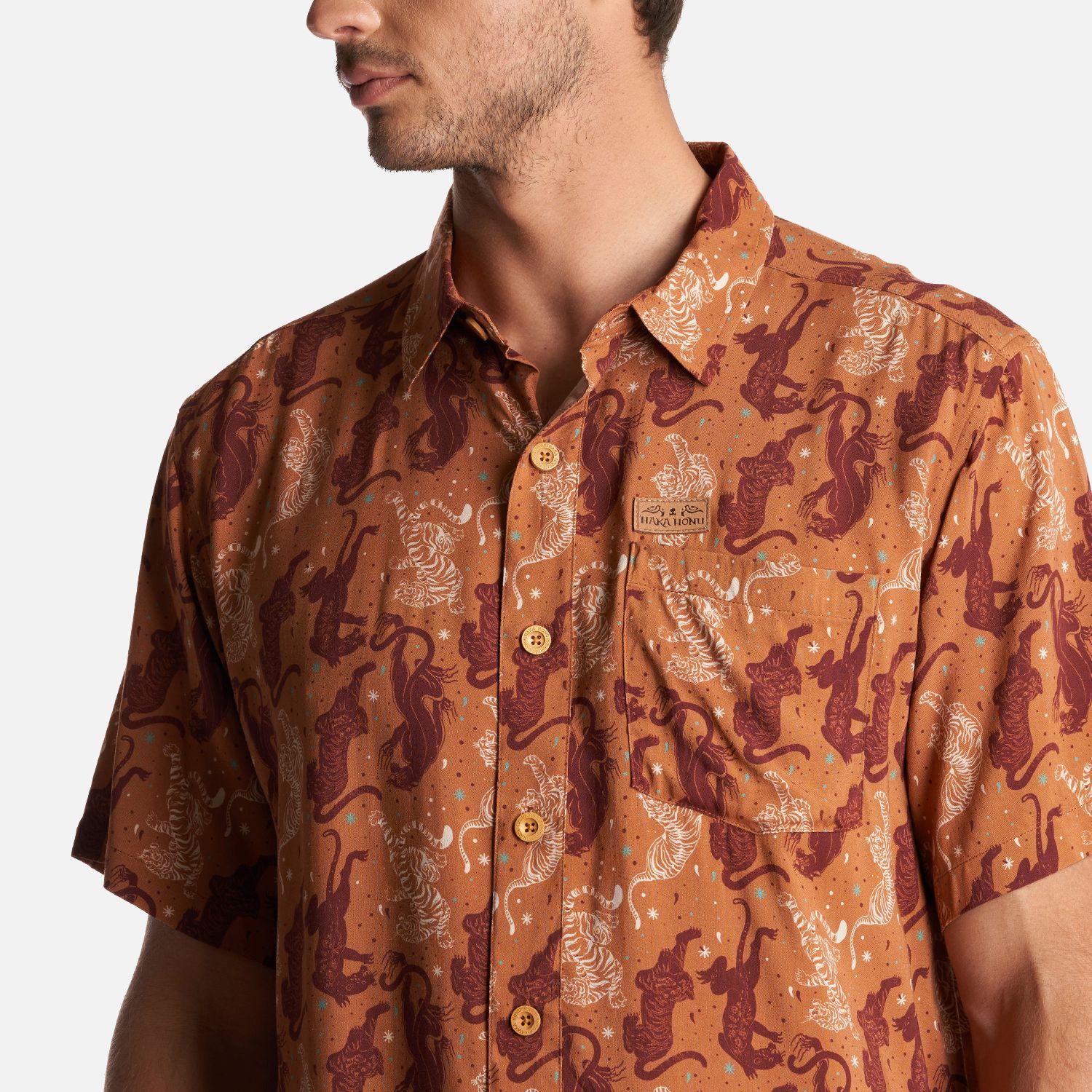Camisa Hombre Anameizon Print Cafe Haka Honu-4