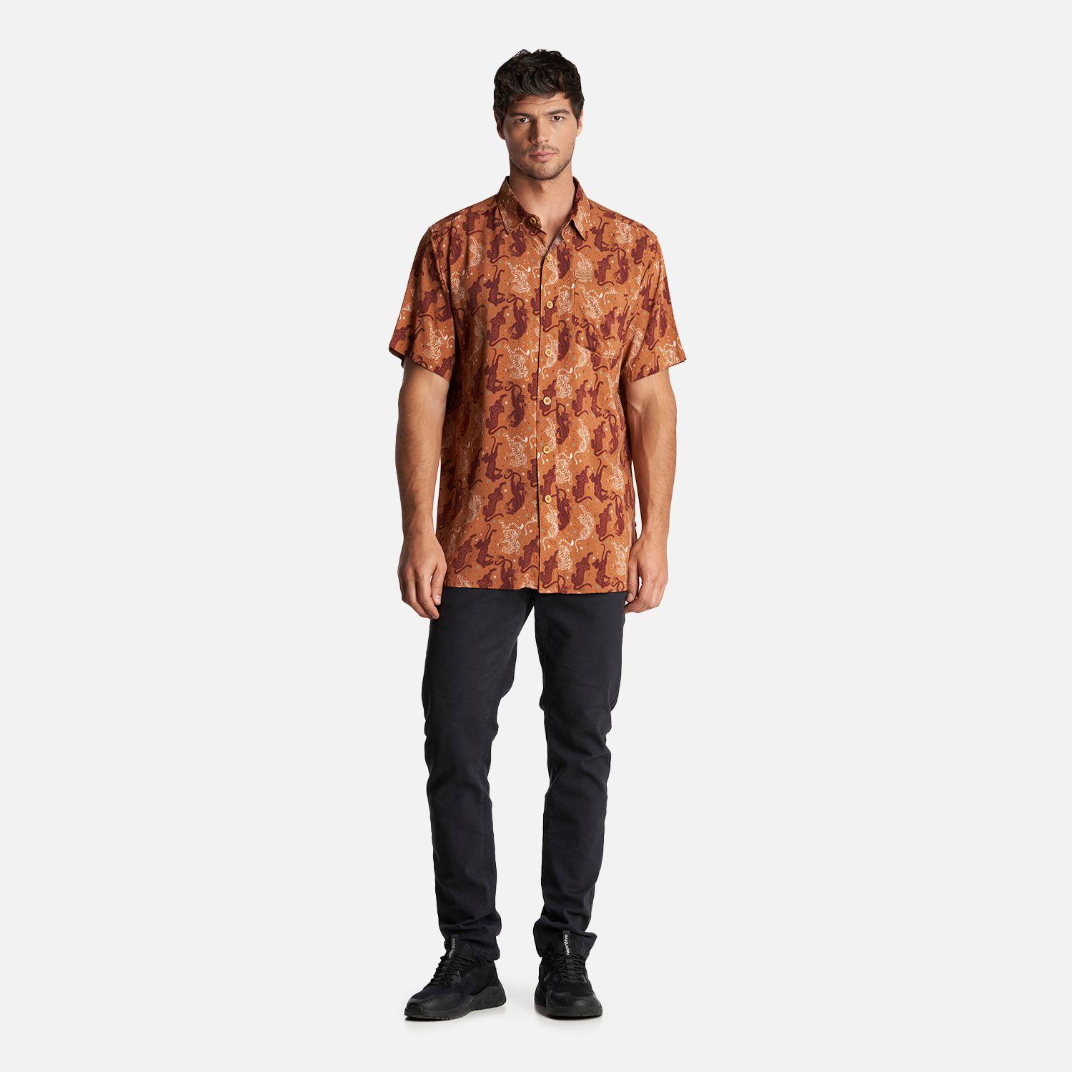 Camisa Hombre Anameizon Print Cafe Haka Honu-5