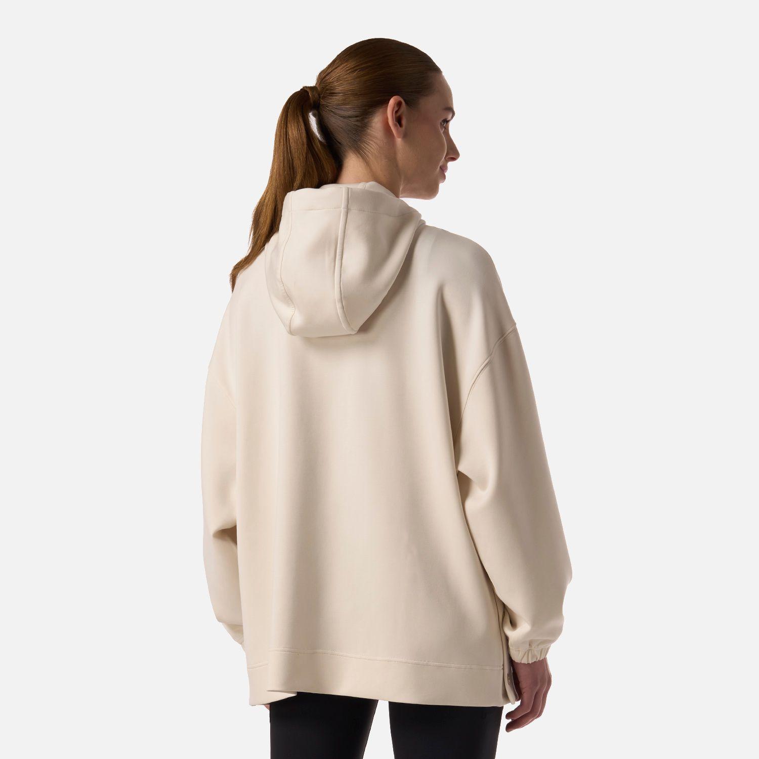 Polerón Mujer CityScape Hoody Sweatshirt Crema Lippi V26-2