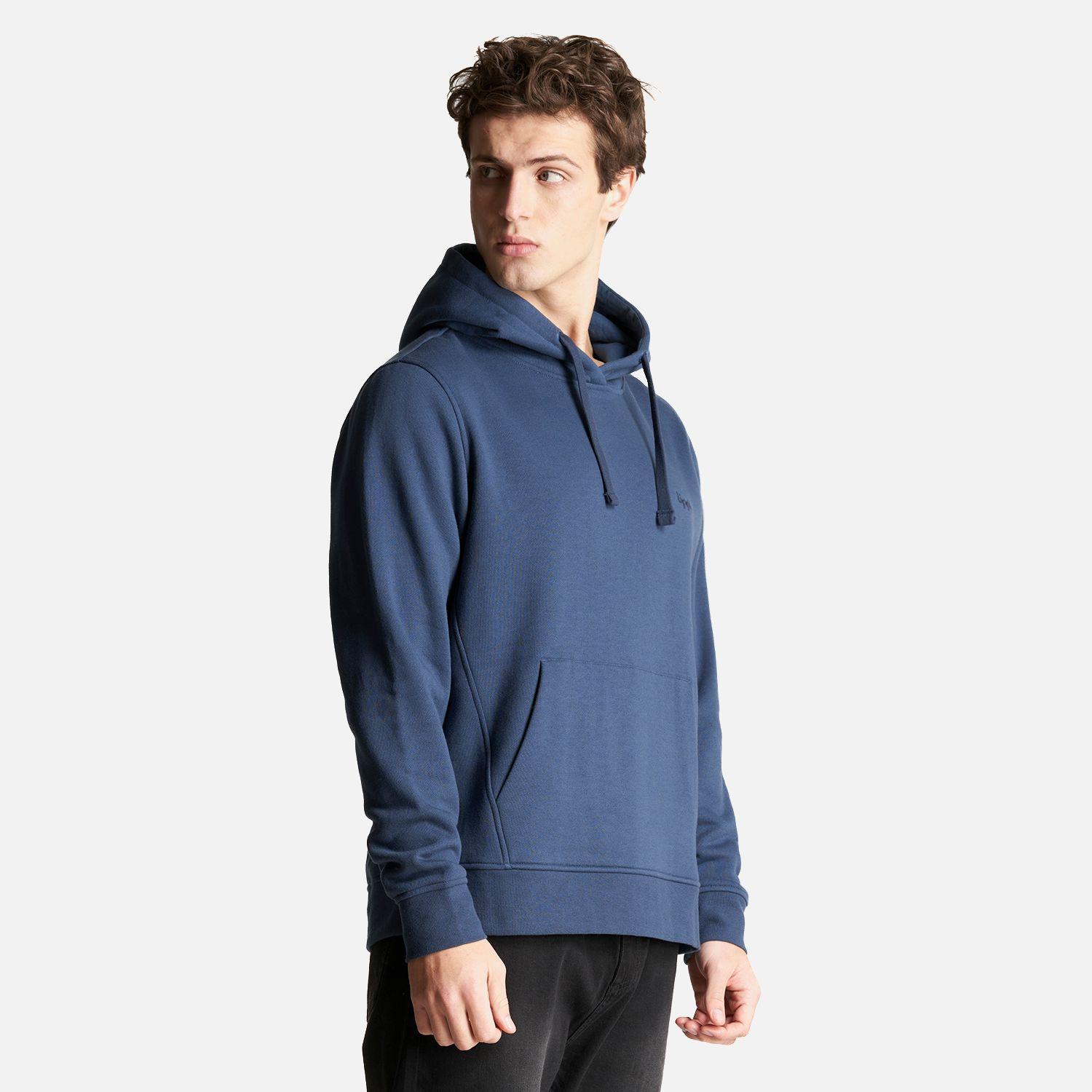Poleron Hombre Insigne Hoody Sweatshirt Azul Oscuro Lippi-2