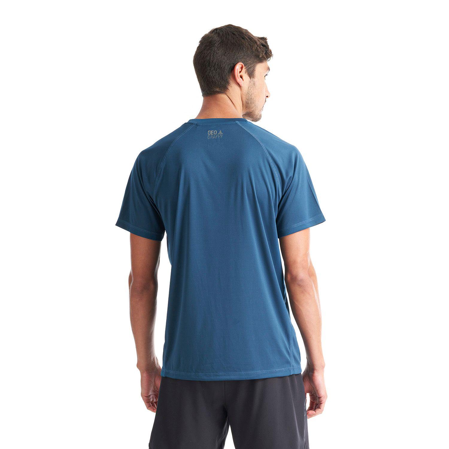 Polera Hombre Fauna Azul Marino Geography-3