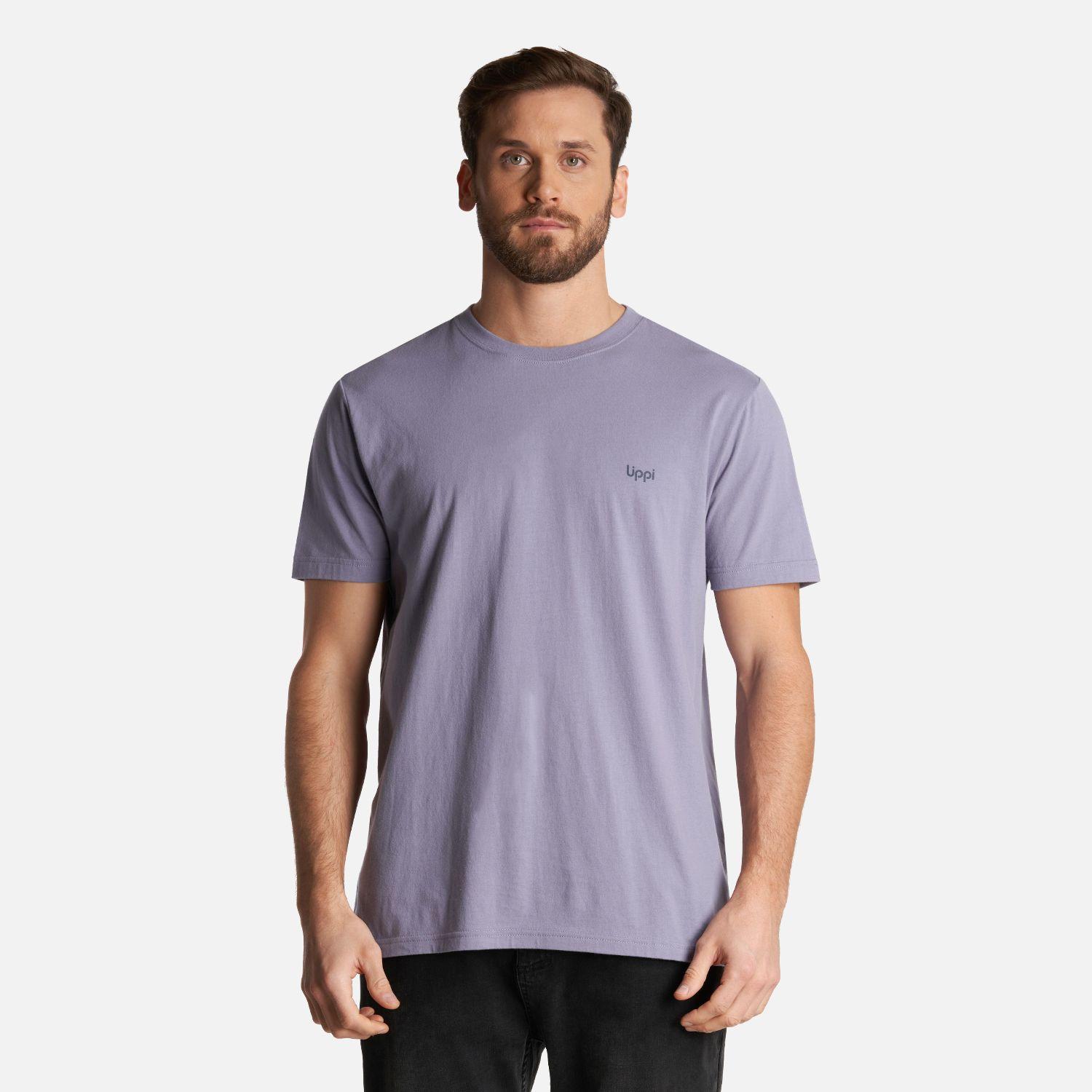 Polera Hombre Ulmo T-Shirt Morado Claro Lippi-1