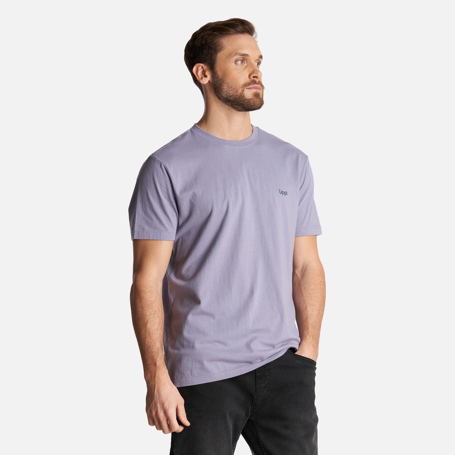 Polera Hombre Ulmo T-Shirt Morado Claro Lippi-2