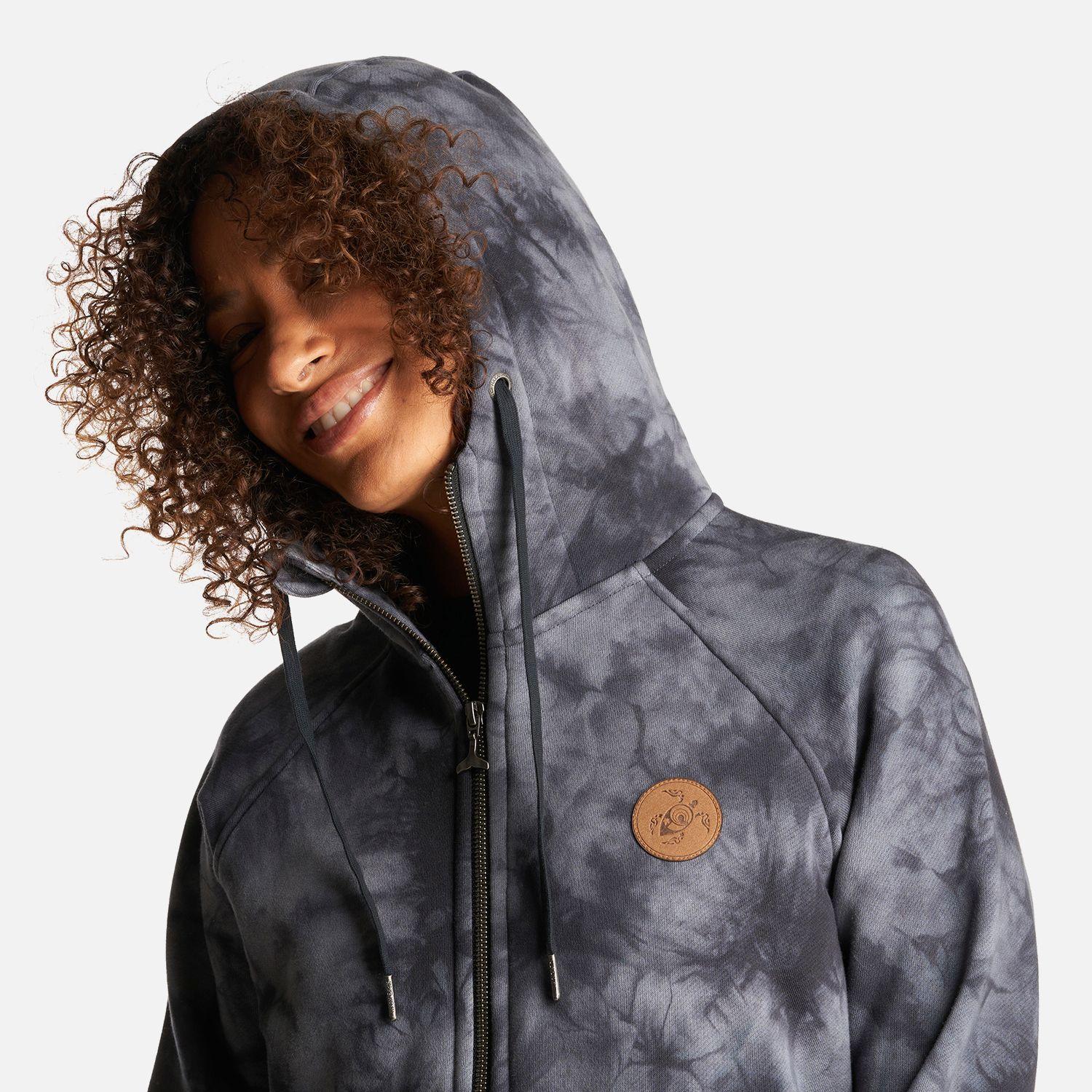 Poleron Mujer Refugia-T Negro Haka Honu-4