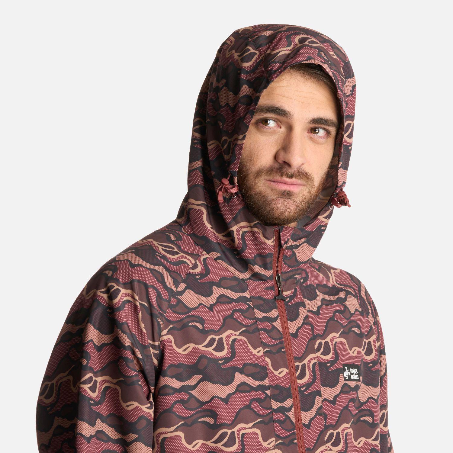 Chaqueta Hombre Aperrao Print Vino Haka Honu-3