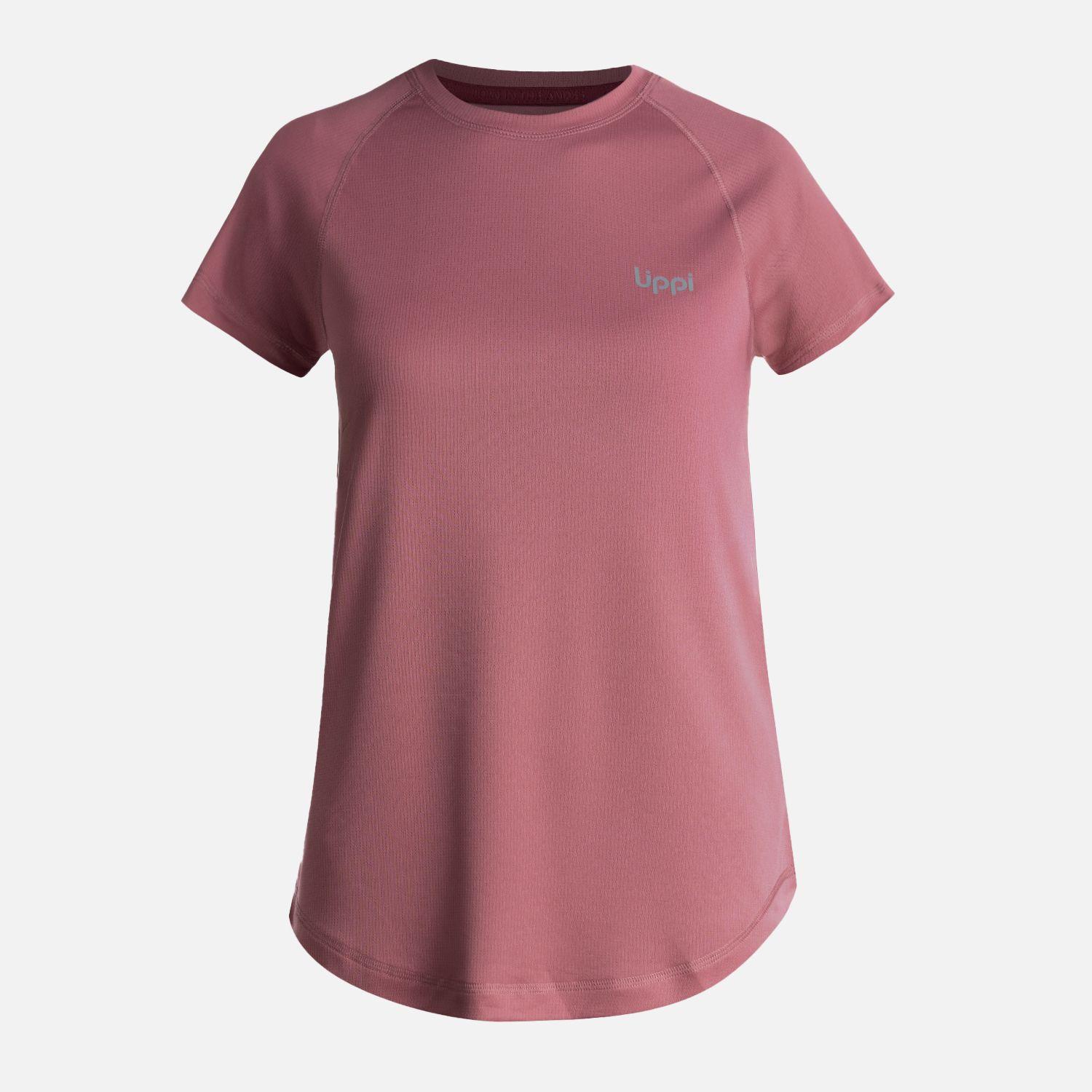 Polera Teen Girl Core Q-Dry T-Shirt Rosa Oscuro Lippi V26-5