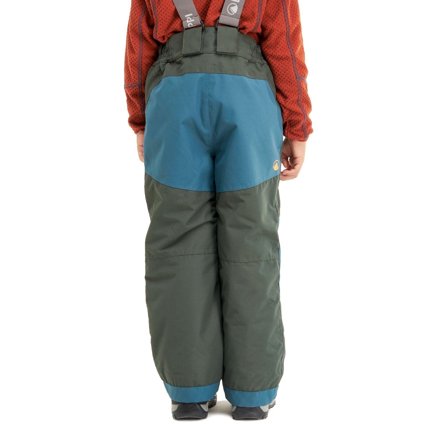 Pantalon Niño Andes Snow B-Dry Pants Verde Oscuro Lippi-3