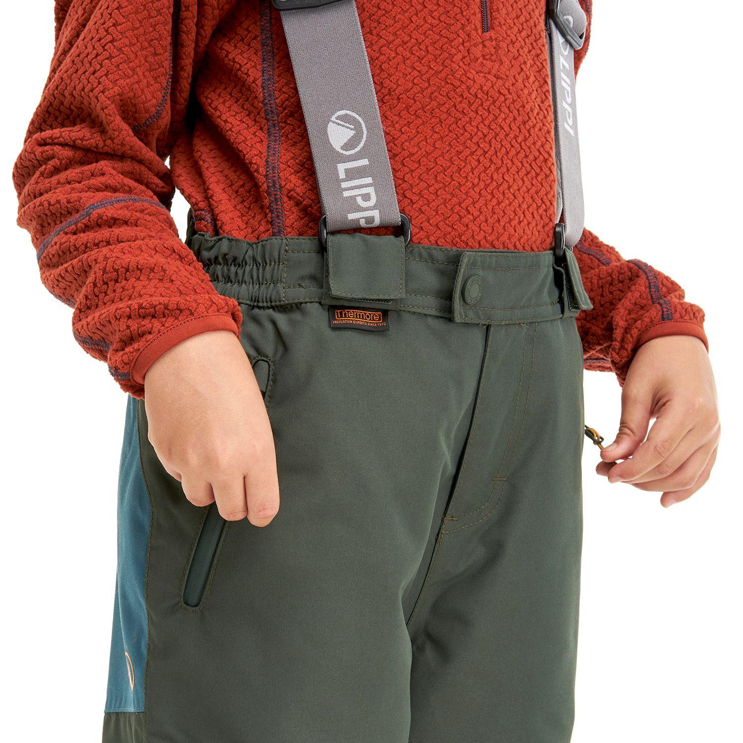 Pantalon Niño Andes Snow B-Dry Pants Verde Oscuro Lippi-4