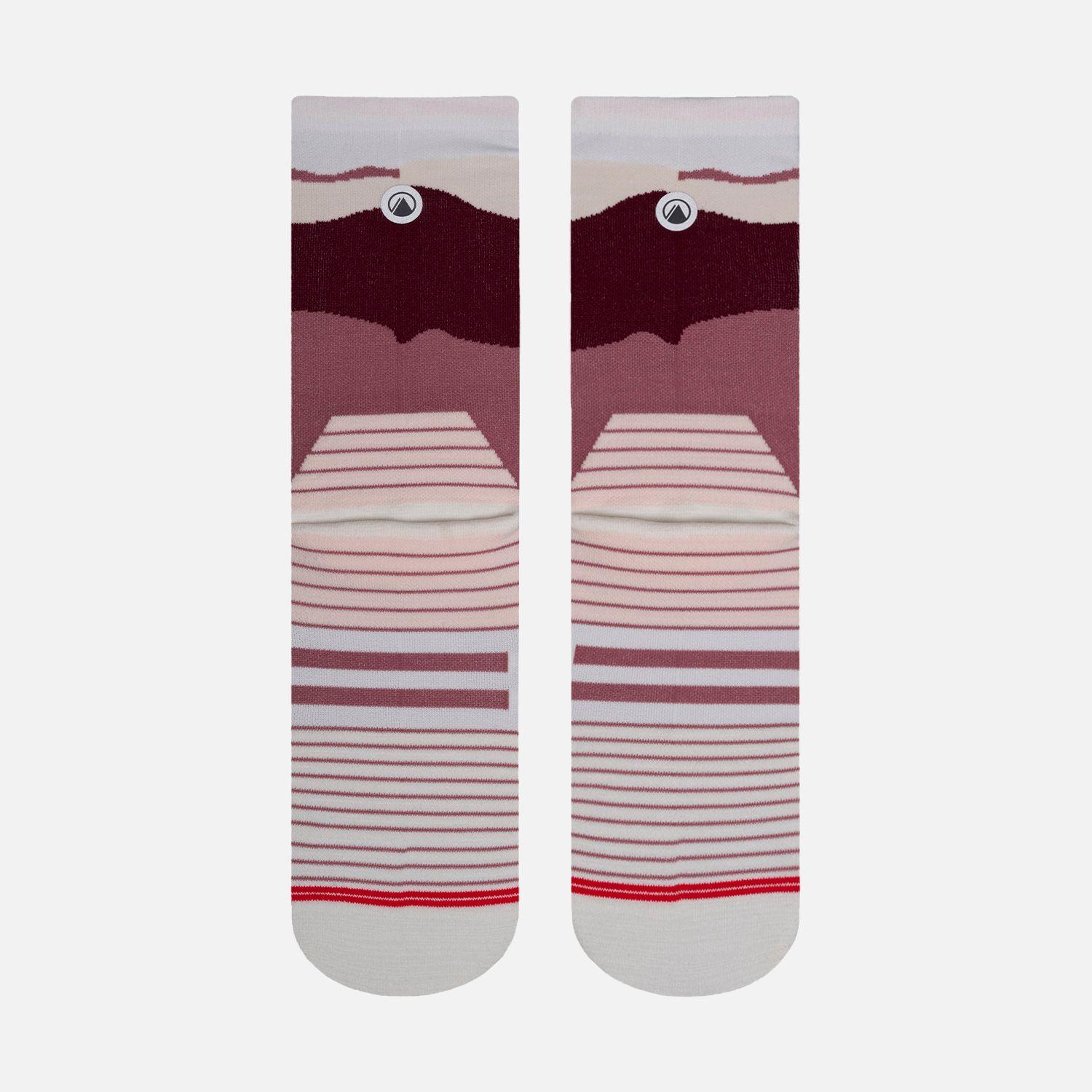 Calcetines Mujer Andes Run Socks Mid Rosa Oscuro Lippi V26-2