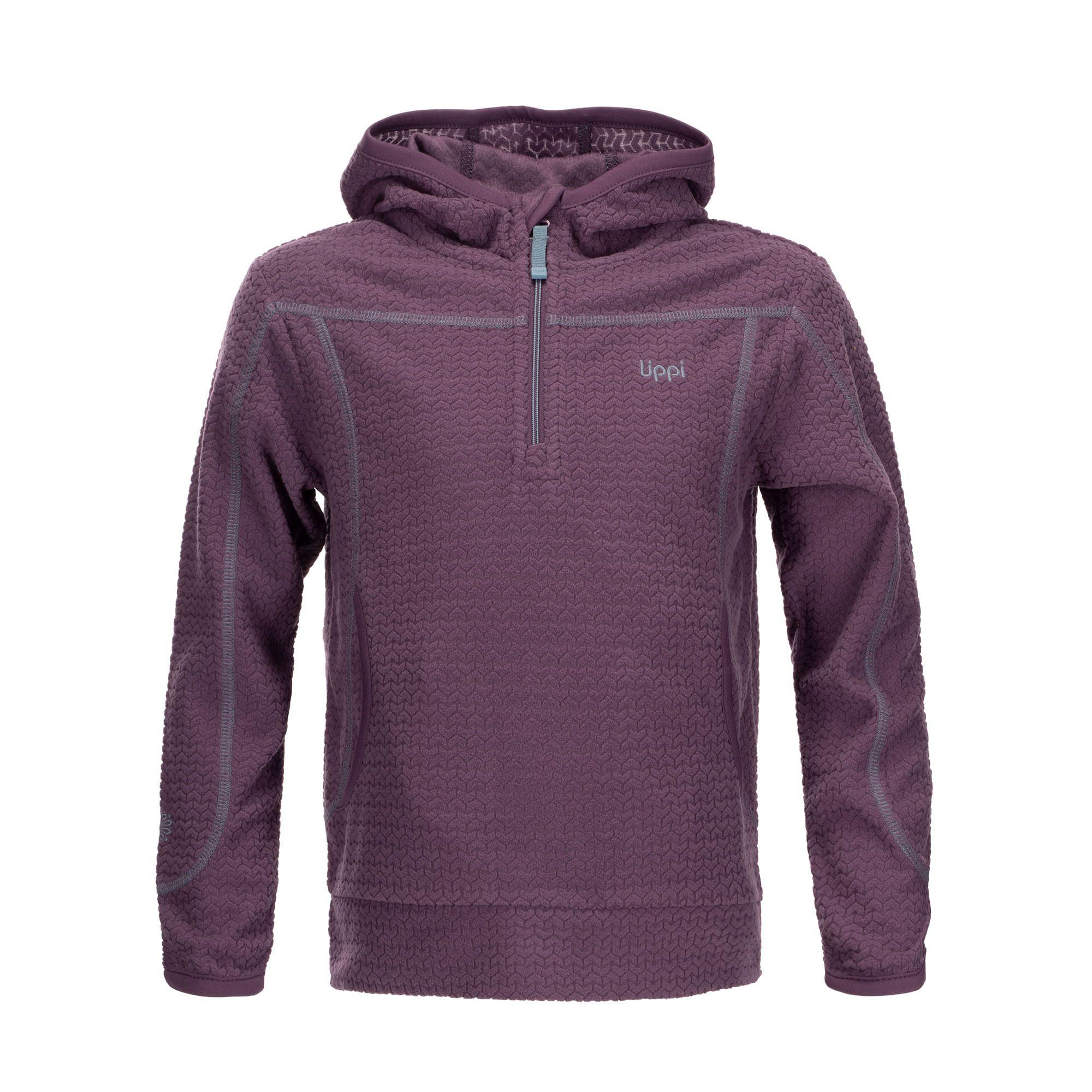 Poleron Niña Saltamontes Nano-F 1/4 Zip Hoody Malva Lippi V20-0