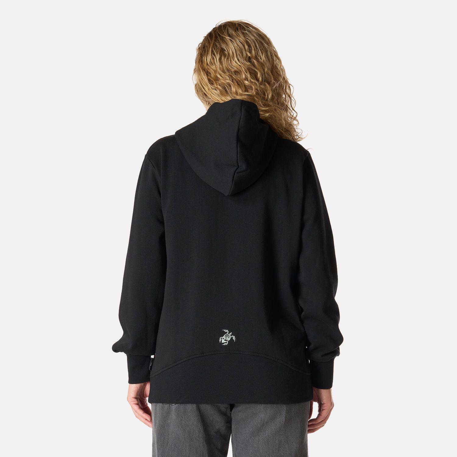 Polerón Mujer Motomami Full Zip Negro Haka Honu-2