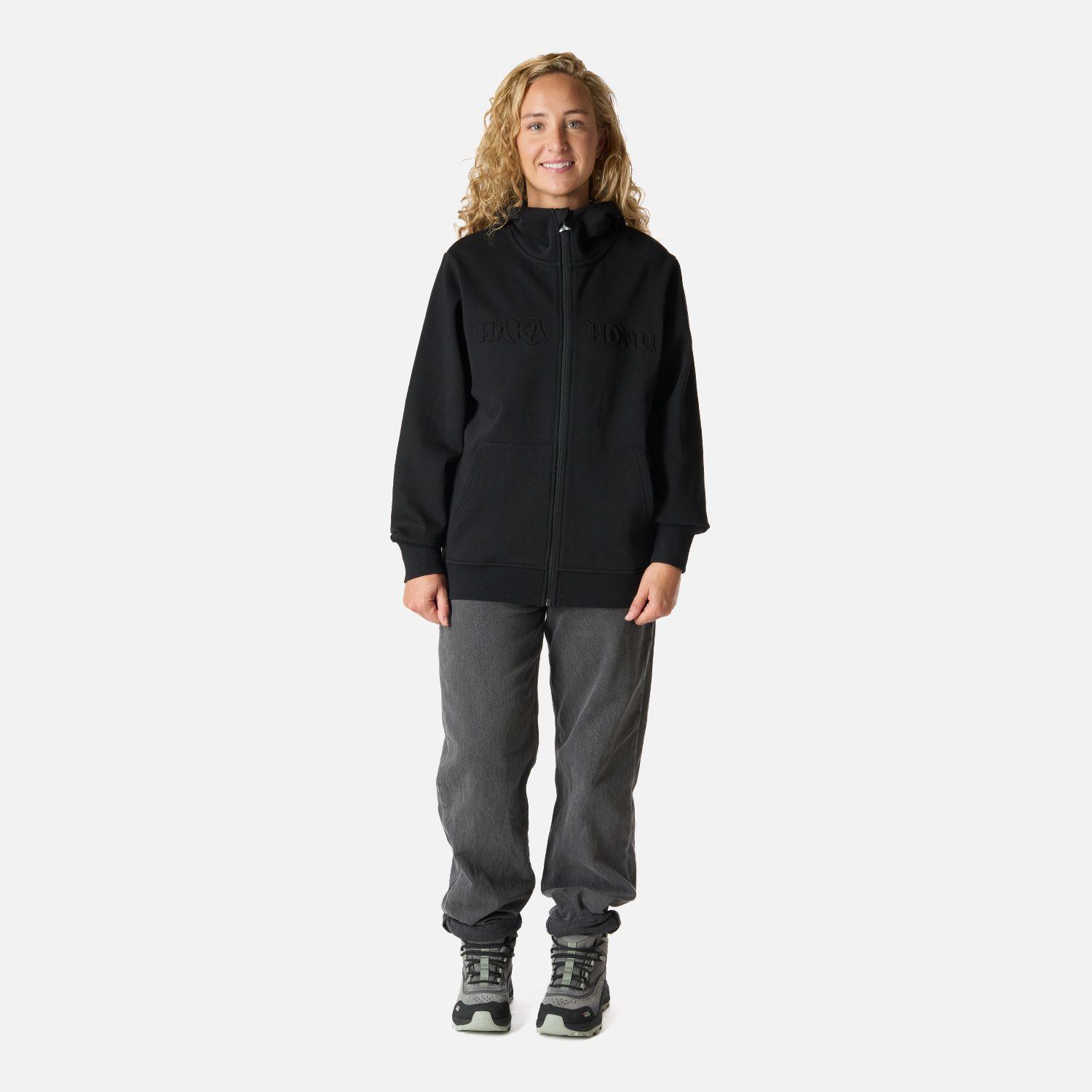 Polerón Mujer Motomami Full Zip Negro Haka Honu-5