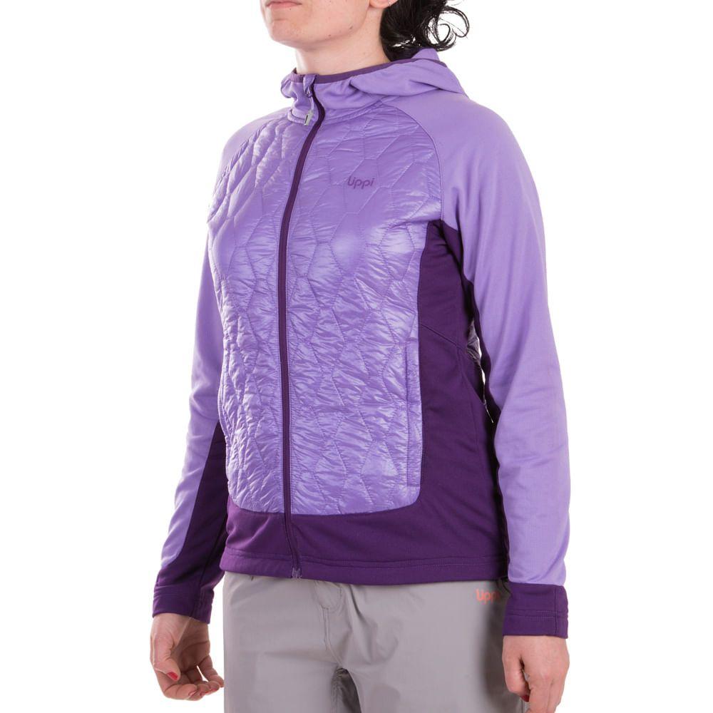 Chaqueta Mujer Steam-Pro Light Hoody Jacket Lima / Grafito Lippi-0