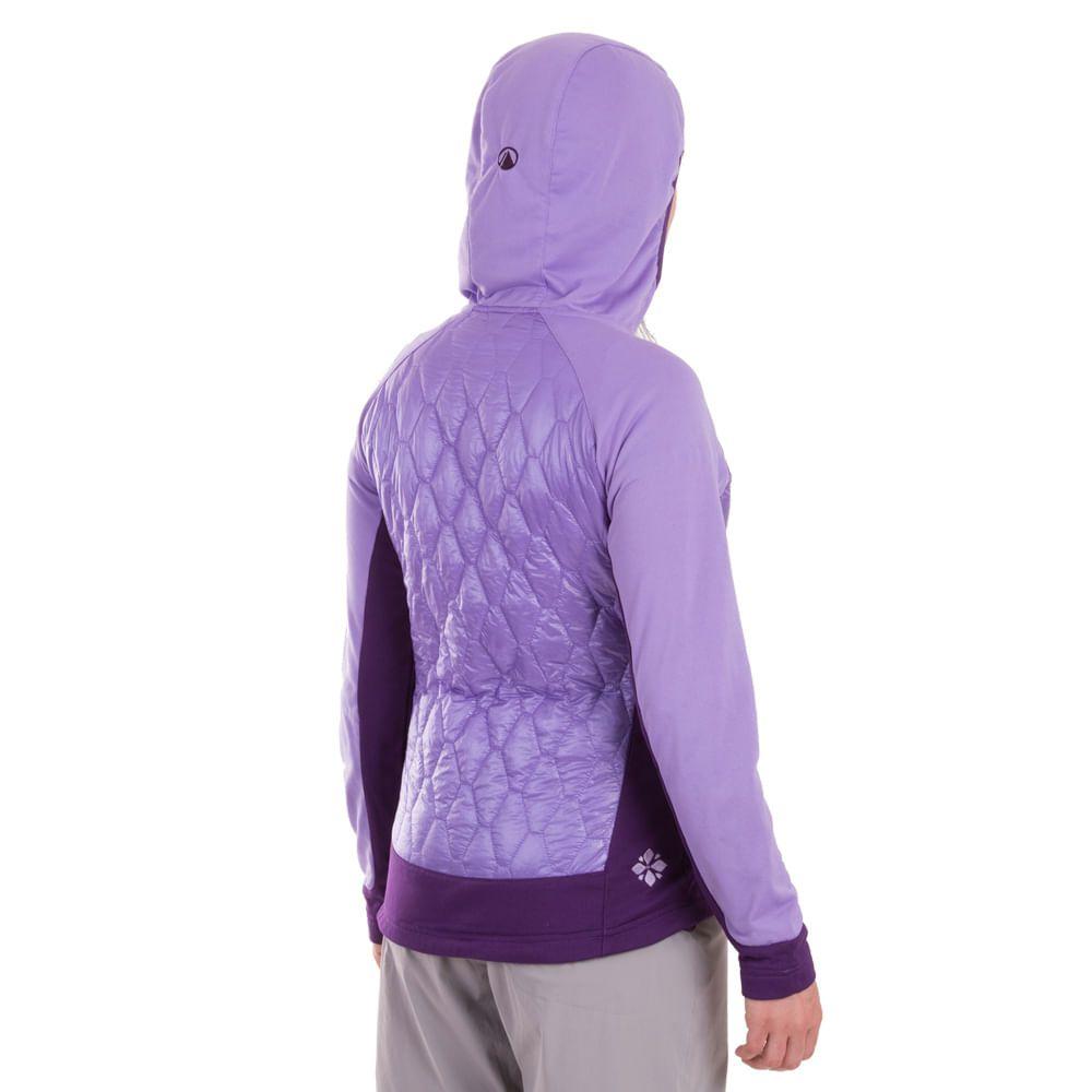 Chaqueta Mujer Steam-Pro Light Hoody Jacket Lima / Grafito Lippi-1