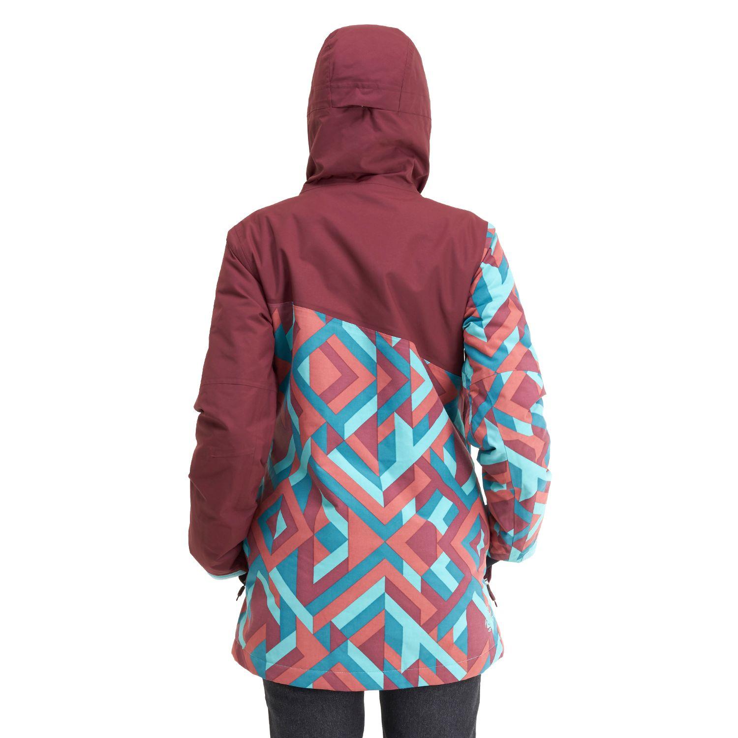 Chaqueta Mujer Yeti Burdeo Haka Honu I20-2