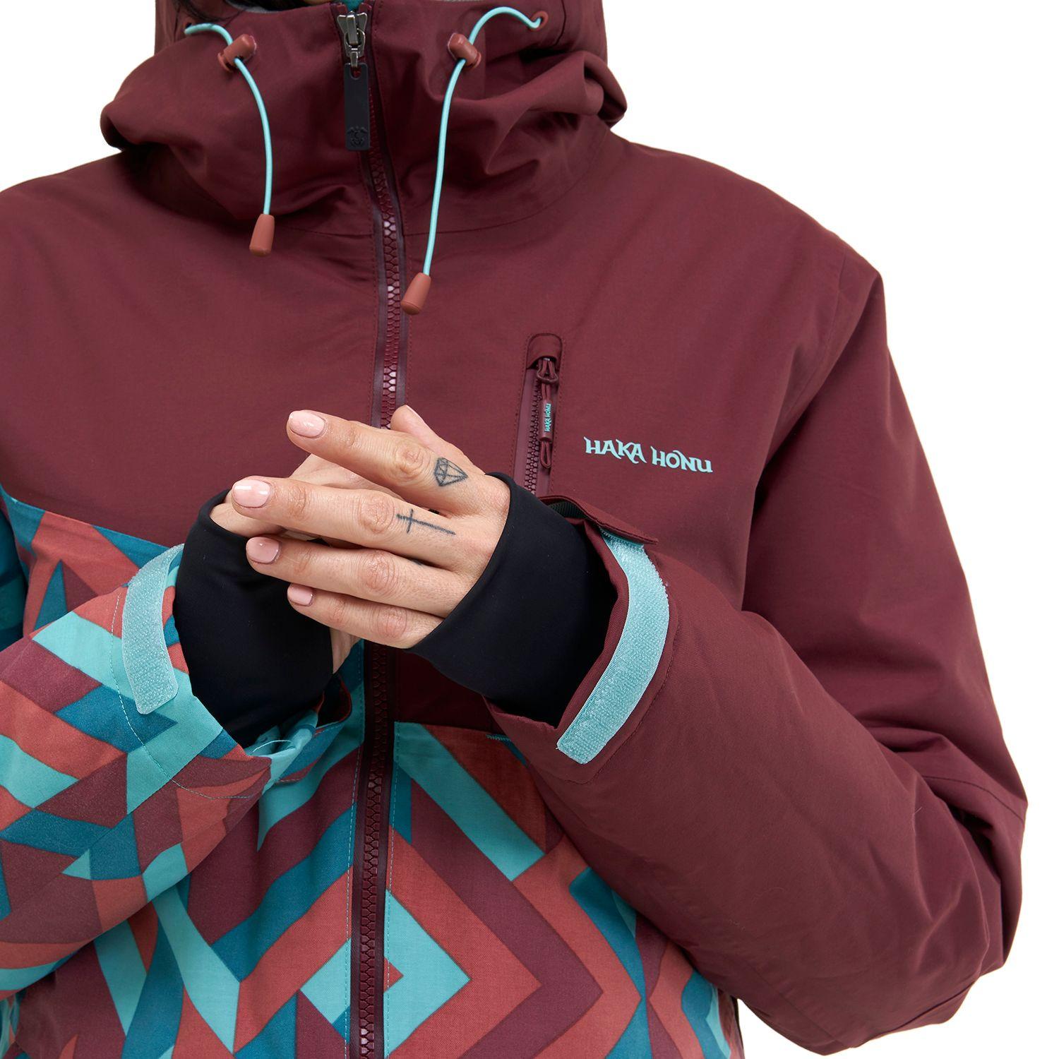 Chaqueta Mujer Yeti Burdeo Haka Honu I20-3