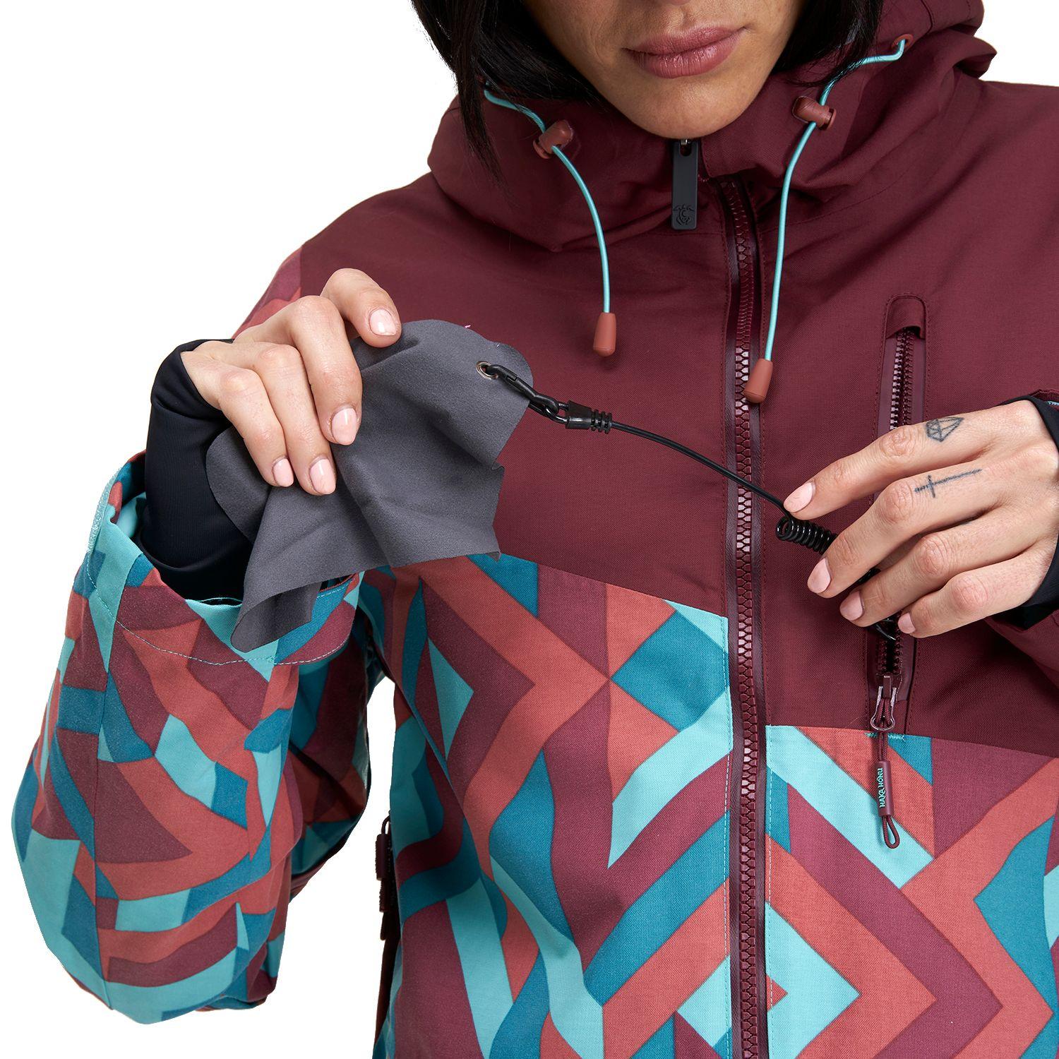 Chaqueta Mujer Yeti Burdeo Haka Honu I20-5
