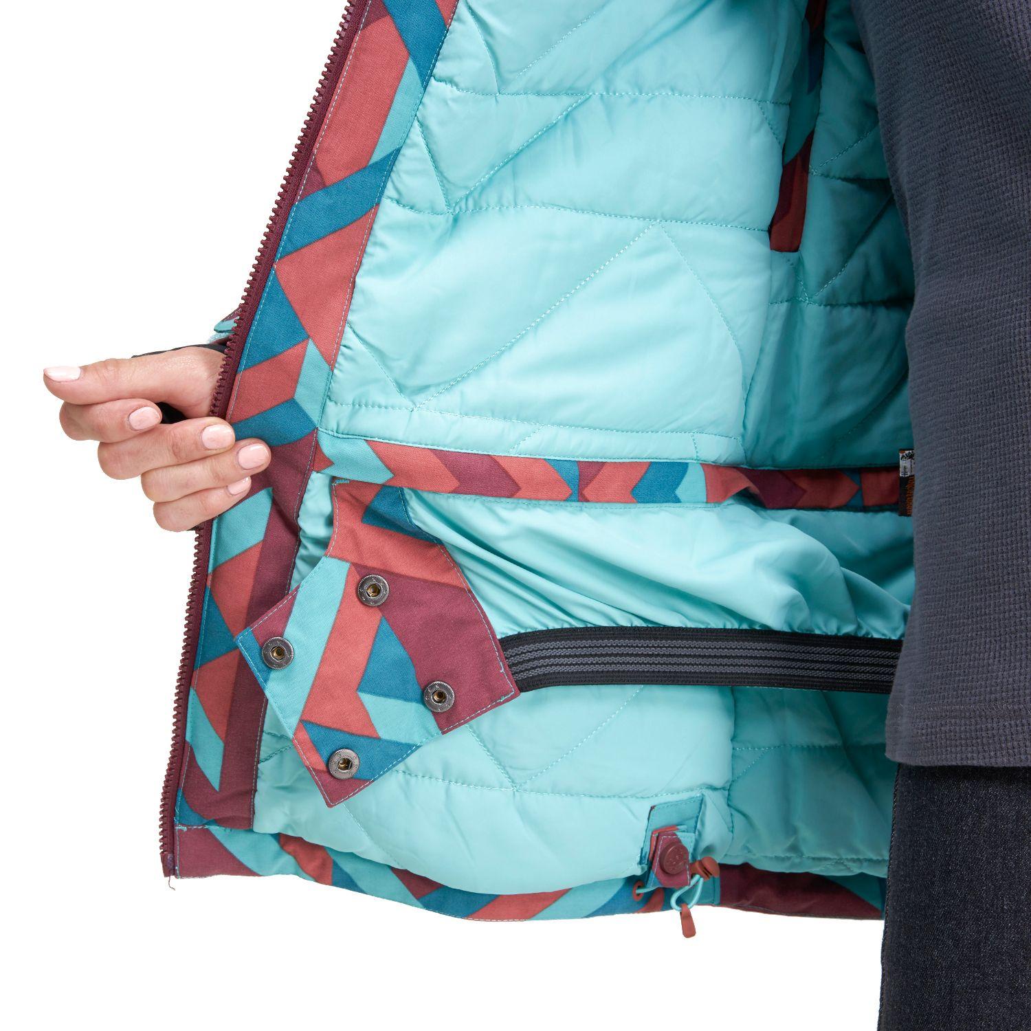 Chaqueta Mujer Yeti Burdeo Haka Honu I20-7