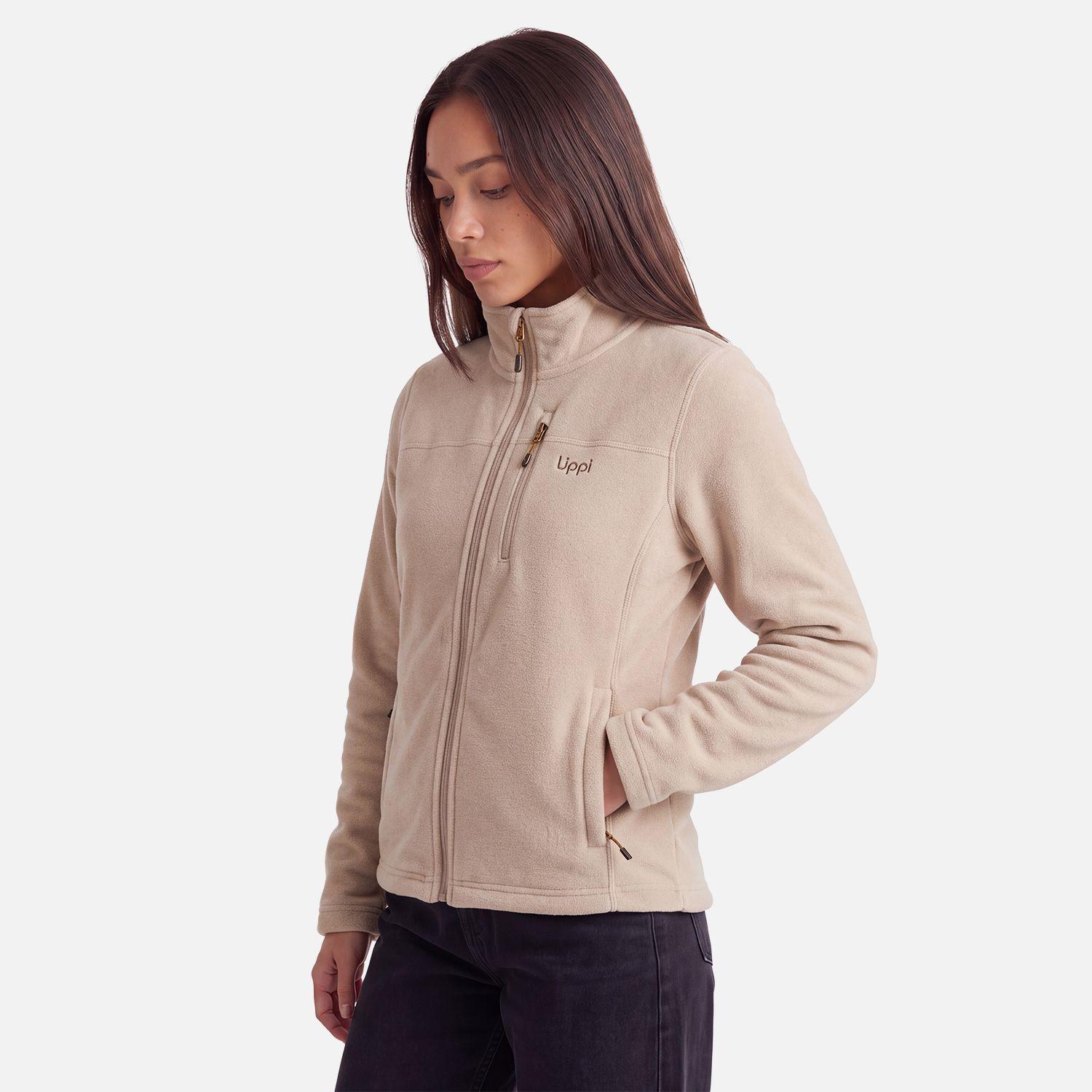 Polar Mujer Elemental Therm-Pro Full Zip Taupe Lippi V27-1