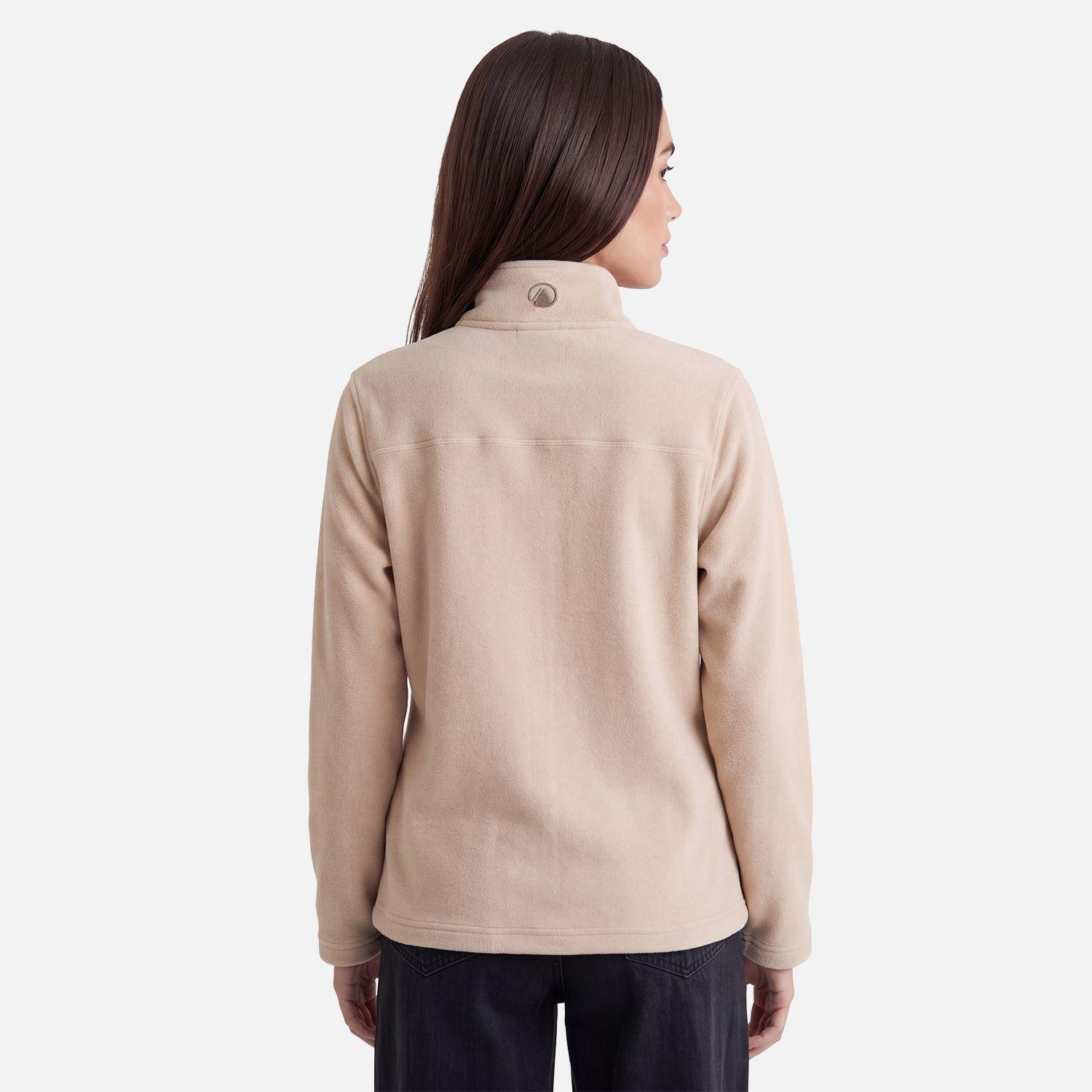Polar Mujer Elemental Therm-Pro Full Zip Taupe Lippi V27-2