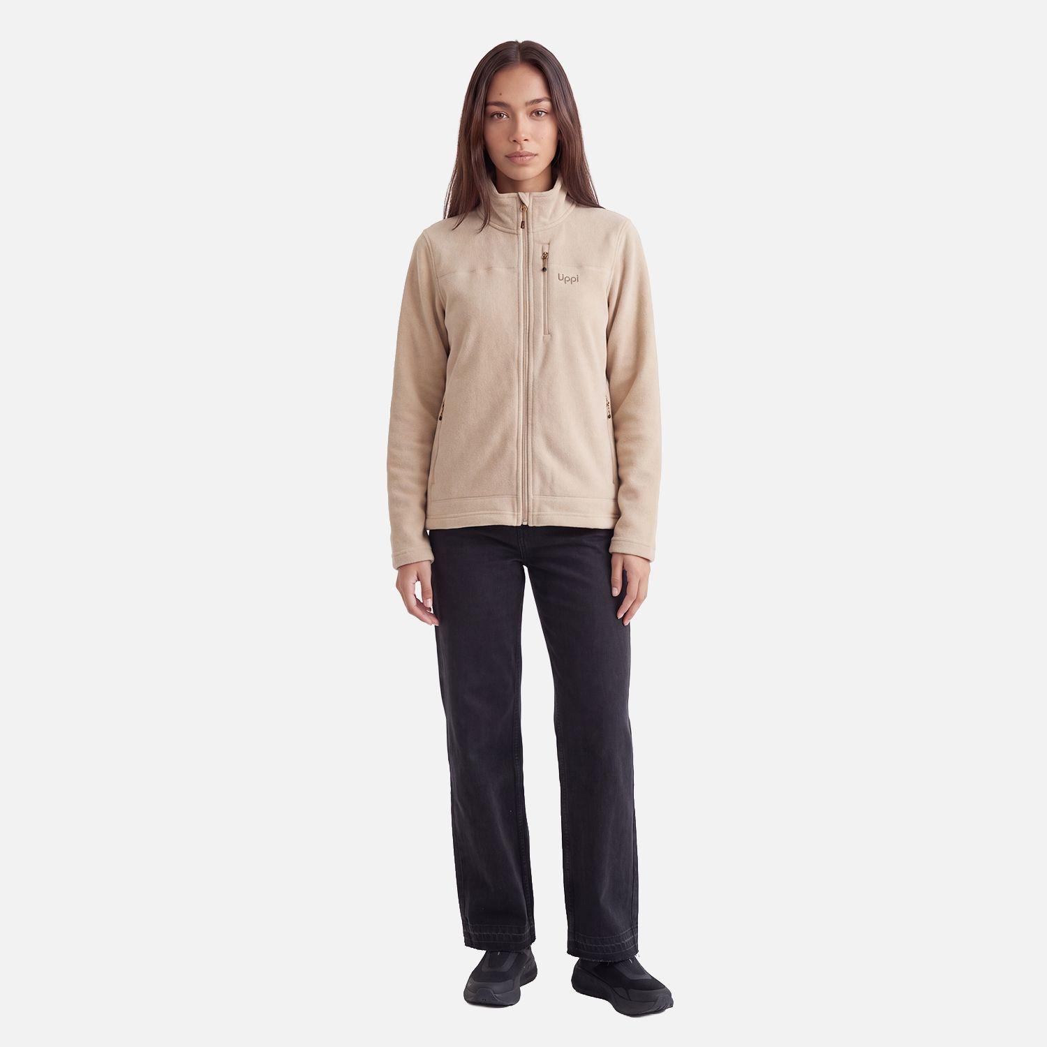 Polar Mujer Elemental Therm-Pro Full Zip Taupe Lippi V27-3