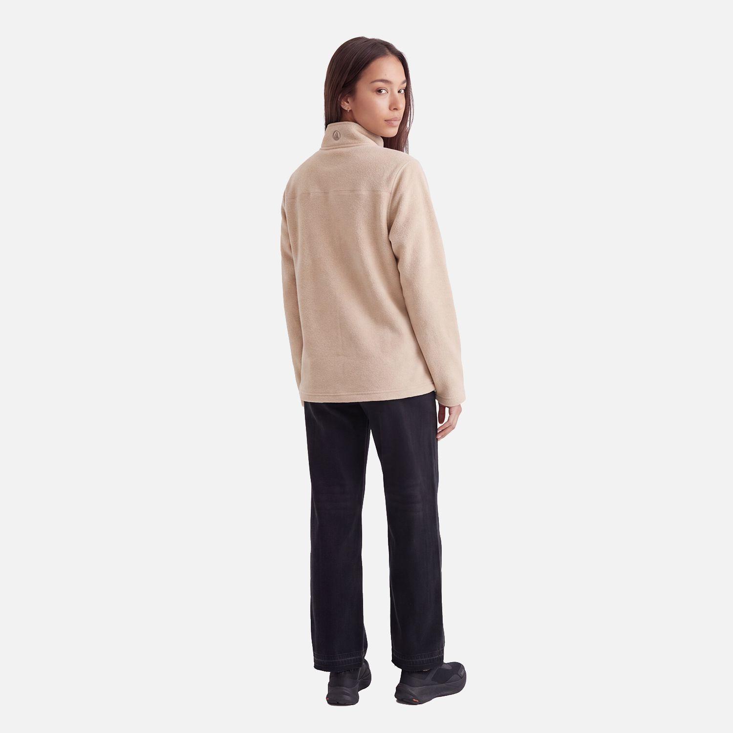 Polar Mujer Elemental Therm-Pro Full Zip Taupe Lippi V27-4