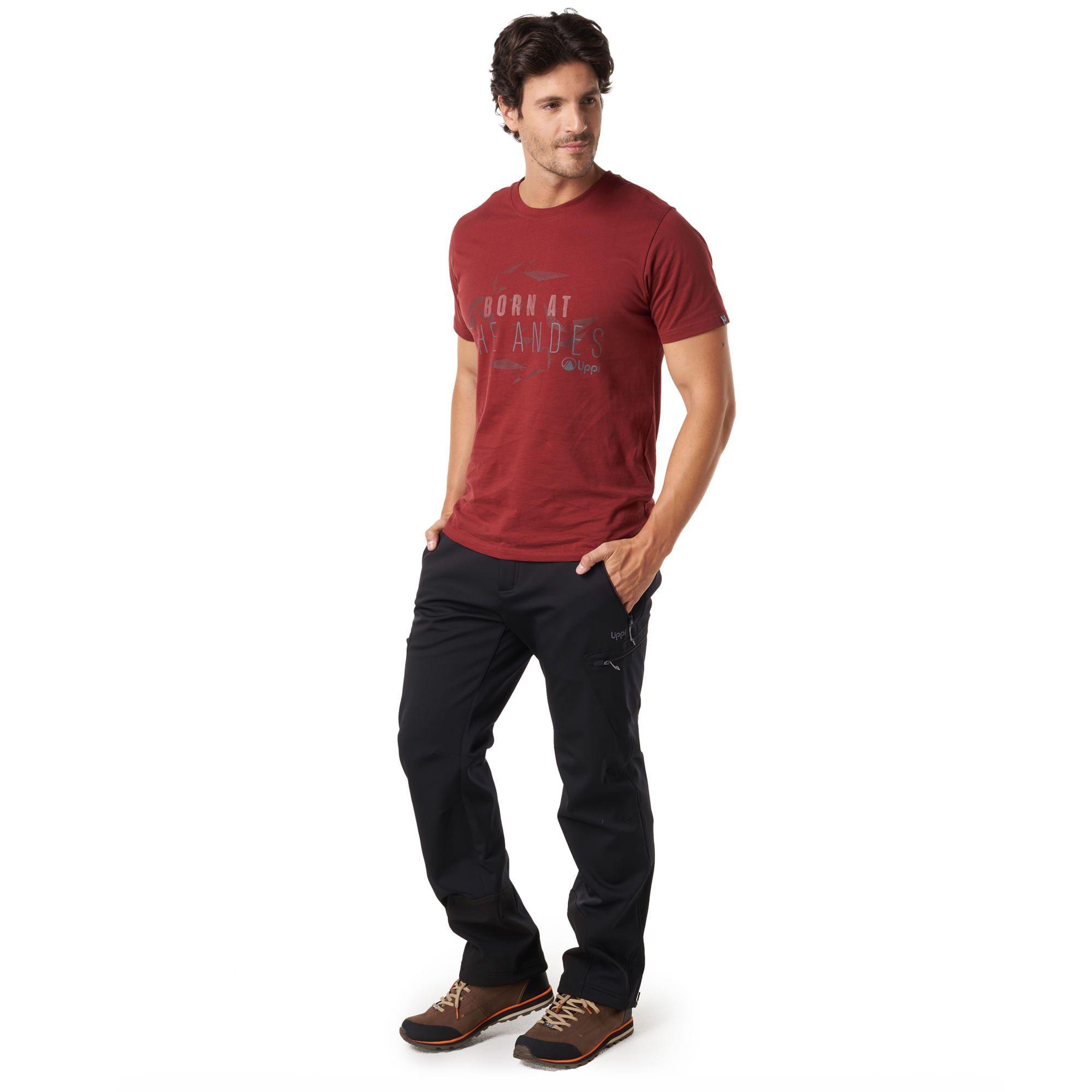 Pantalon Hombre Kimball Softshell Pants Gris Oscuro Lippi-1