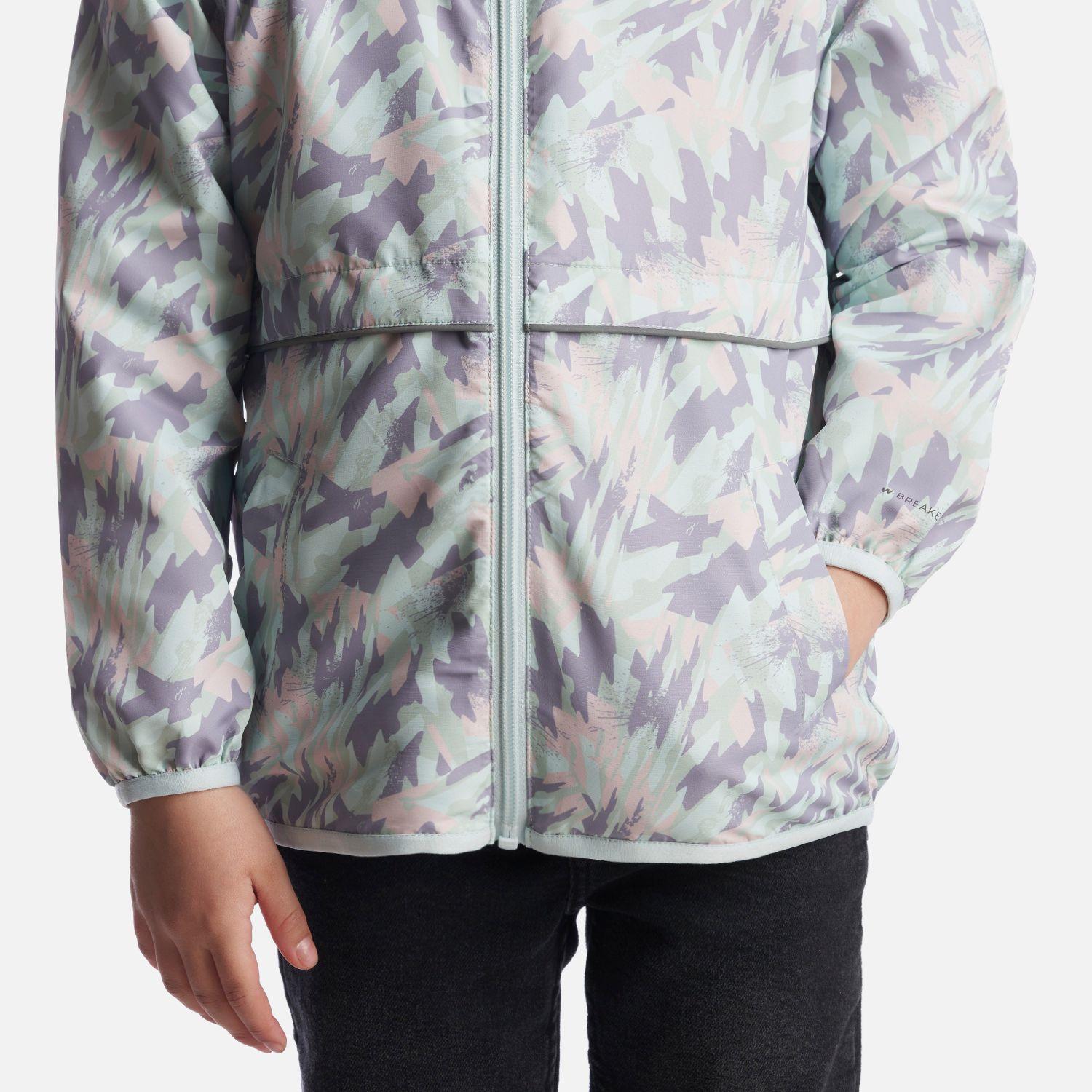 Chaqueta Niña Nightfall Windbreaker Hoody Jacket Print Morado Lippi-4