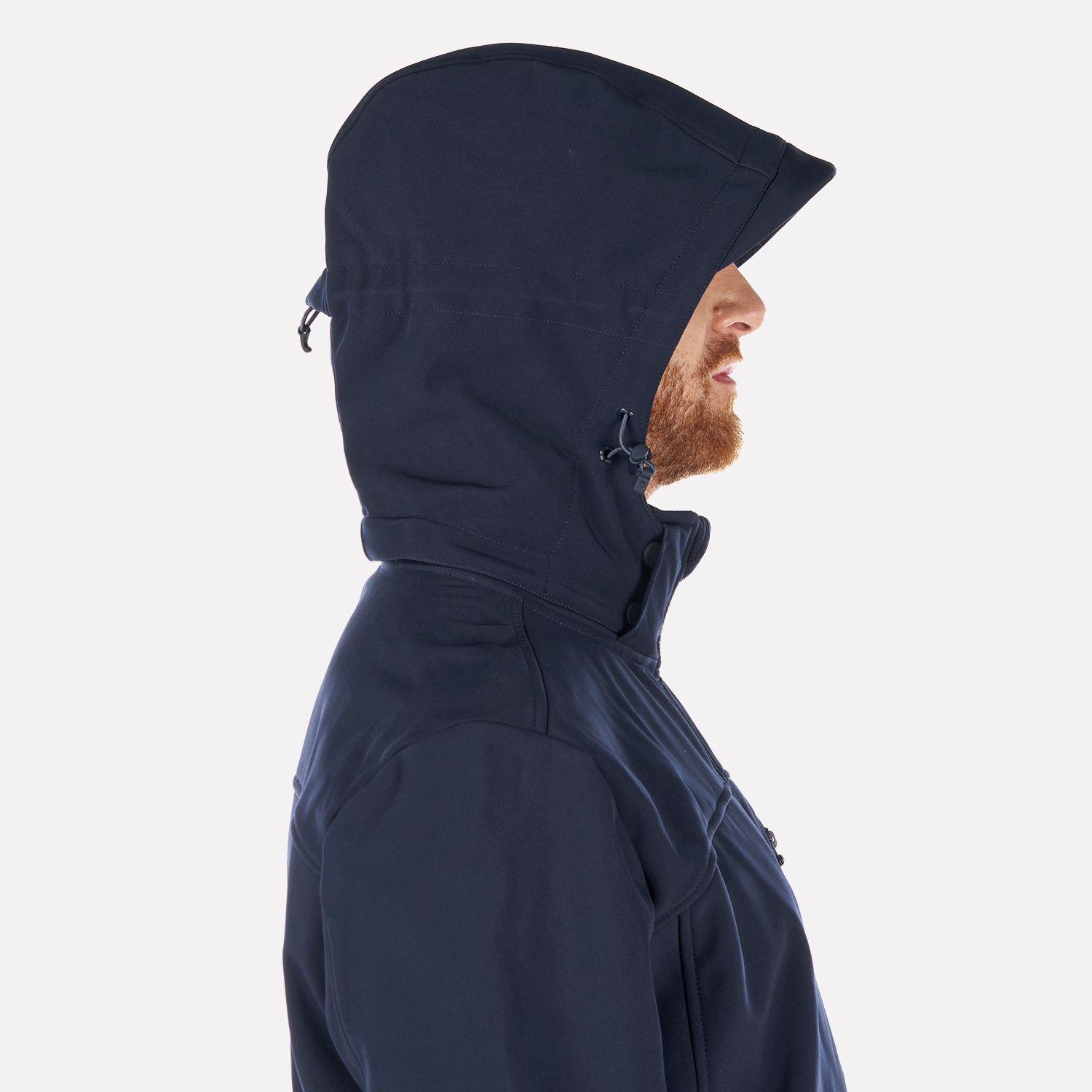 Chaqueta Hombre Macaya Softshell Hoody Jacket Azul Marino Lippi 23-4