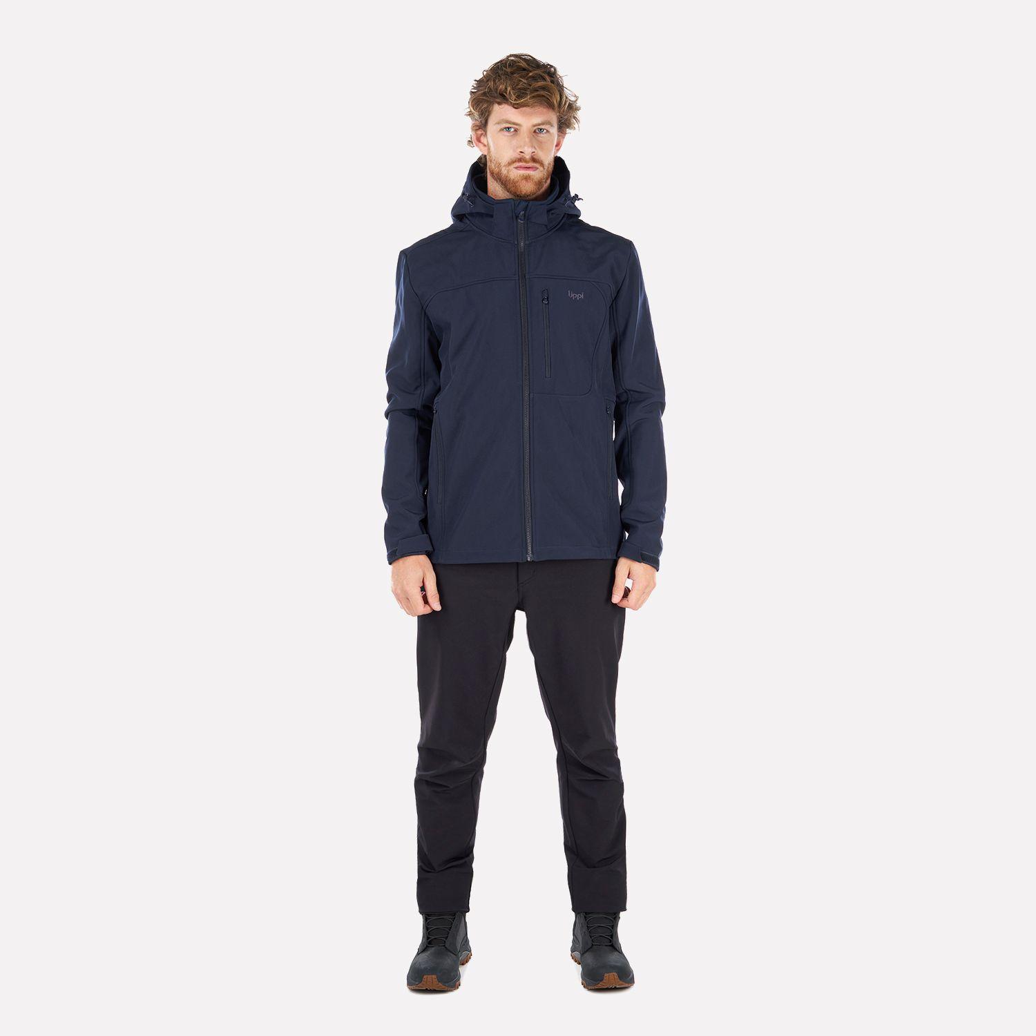 Chaqueta Hombre Macaya Softshell Hoody Jacket Azul Marino Lippi 23-7