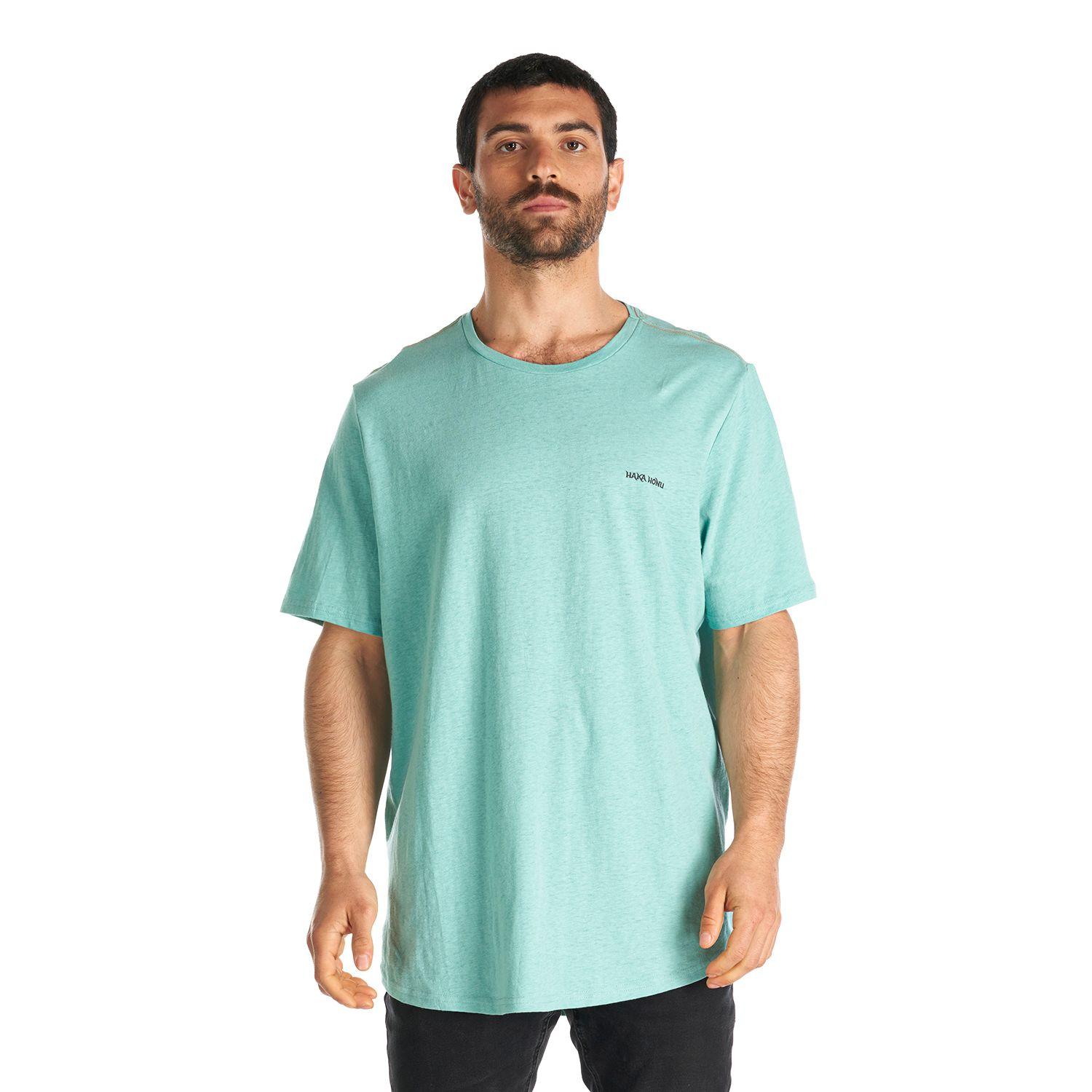 Polera Hombre Natural Celeste Haka Honu V22-1