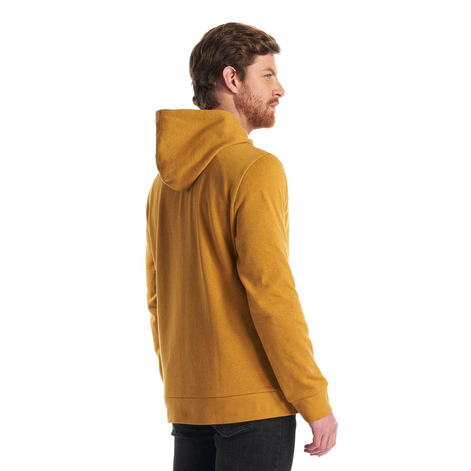 Poleron Hombre Insigne Hoody Sweatshirt Mostaza Lippi V22-4