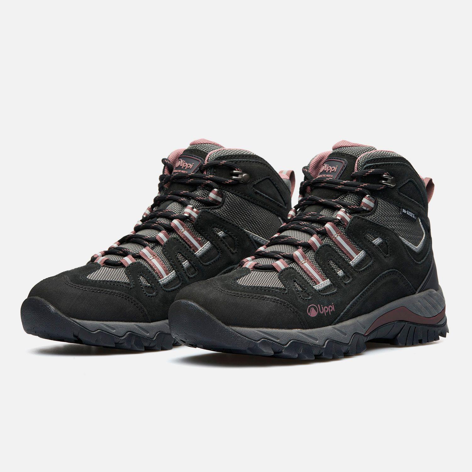 Botín Teen Girl Puelo CS Hi Negro Uva Lippi-2