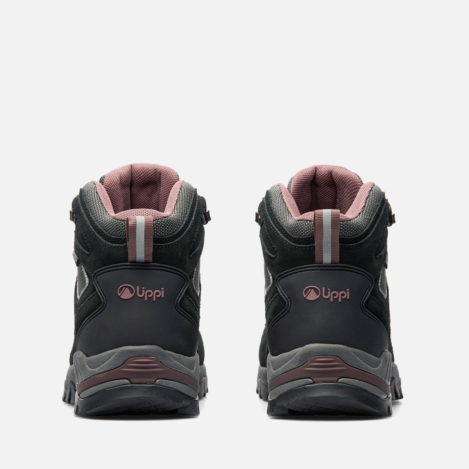 Botín Teen Girl Puelo CS Hi Negro Uva Lippi-3