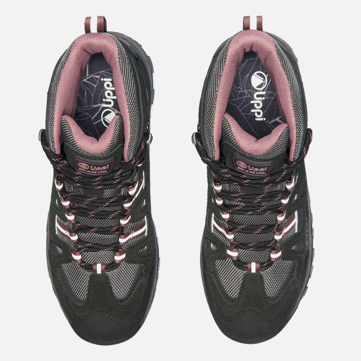 Botín Teen Girl Puelo CS Hi Negro Uva Lippi-5