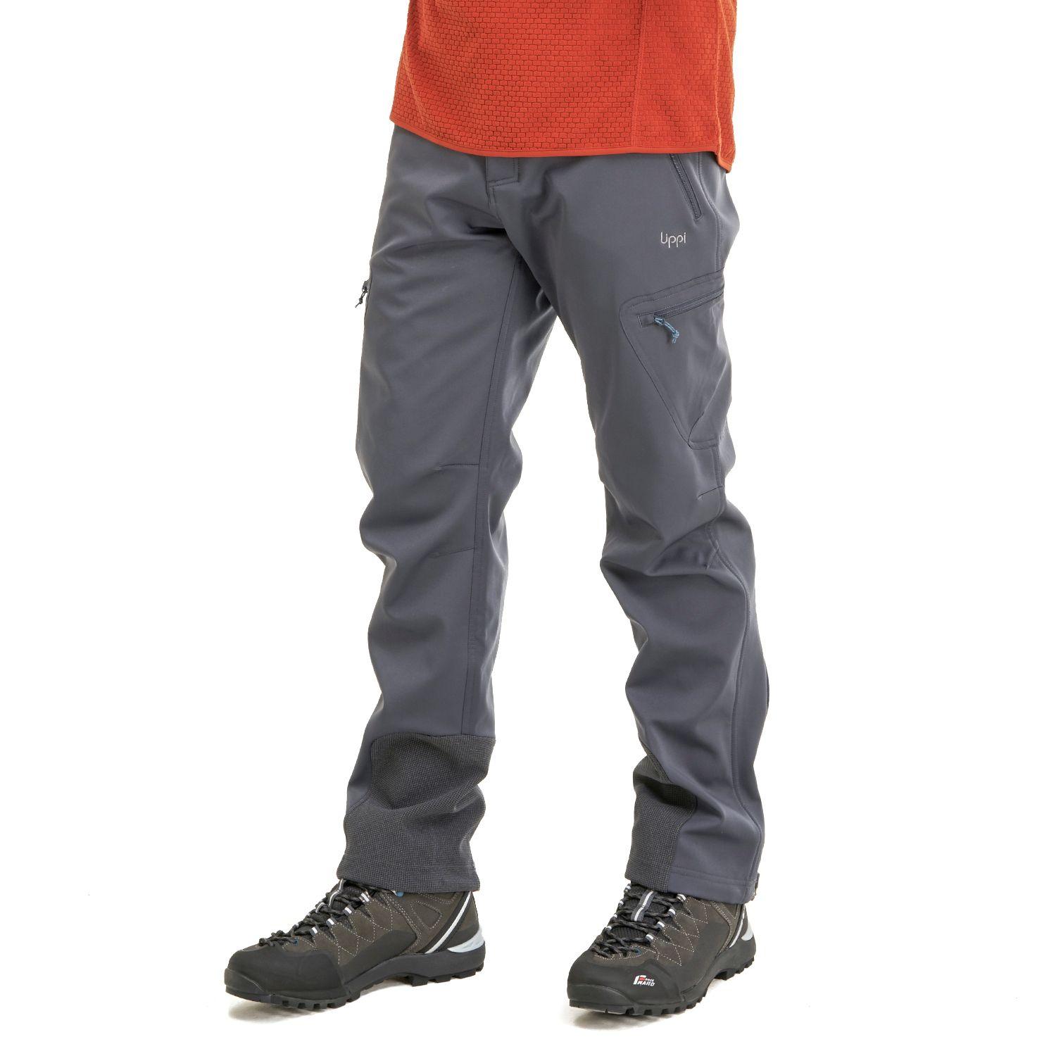 Pantalon Hombre Kimball Softshell Pants Grafito Lippi I20-1