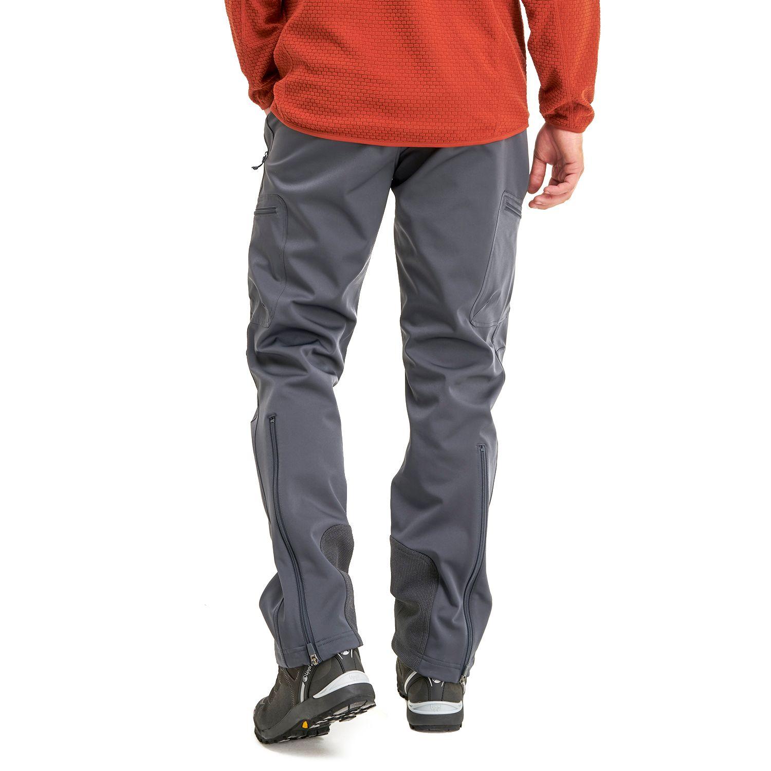 Pantalon Hombre Kimball Softshell Pants Grafito Lippi I20-3