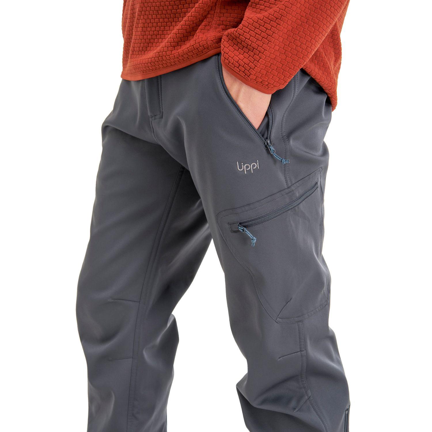 Pantalon Hombre Kimball Softshell Pants Grafito Lippi I20-5