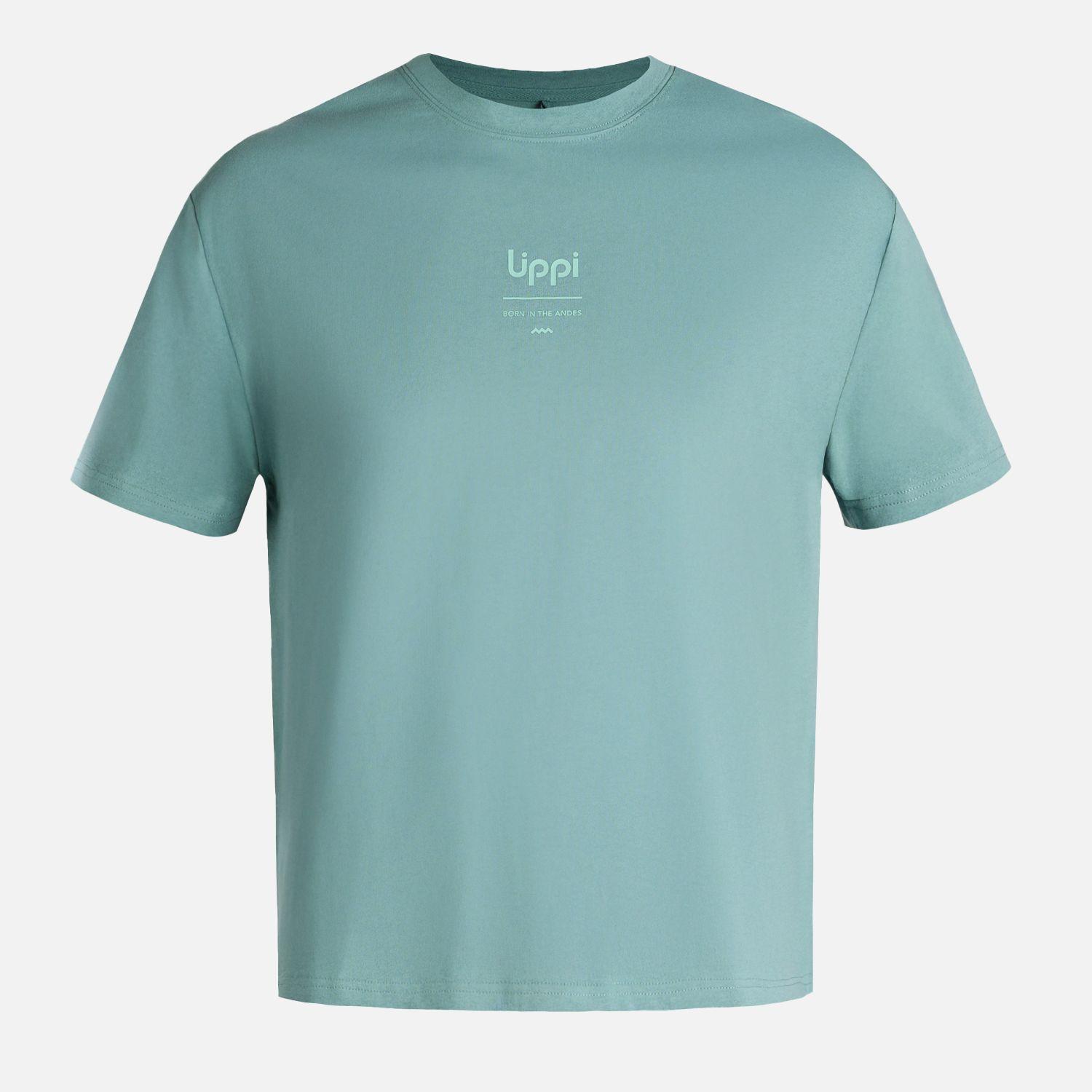 Polera Teen Boy Mountain Trip Oversize T-Shirt Turquesa Lippi V26-6