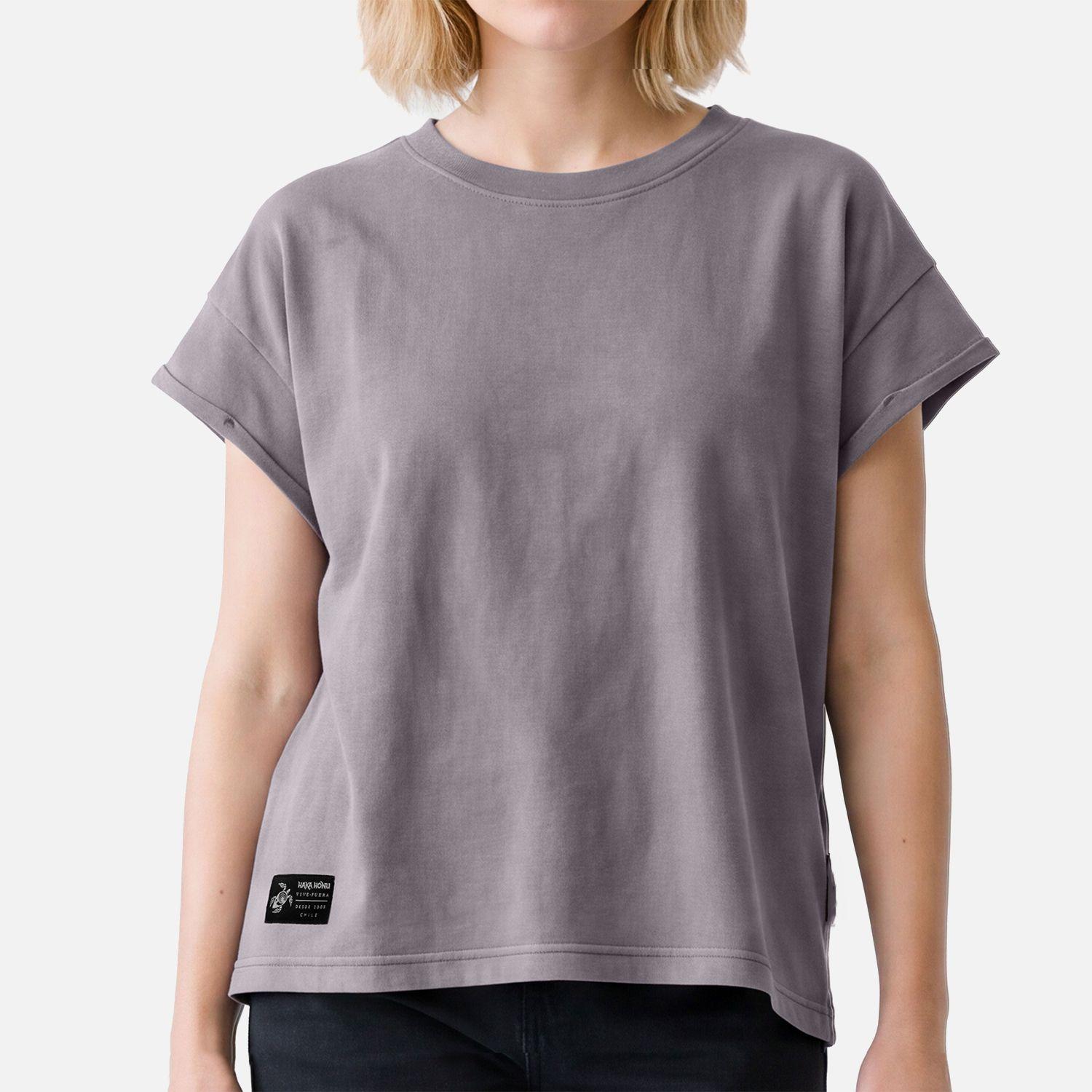 Polera Mujer Nube Gris Medio Haka Honu V27-2