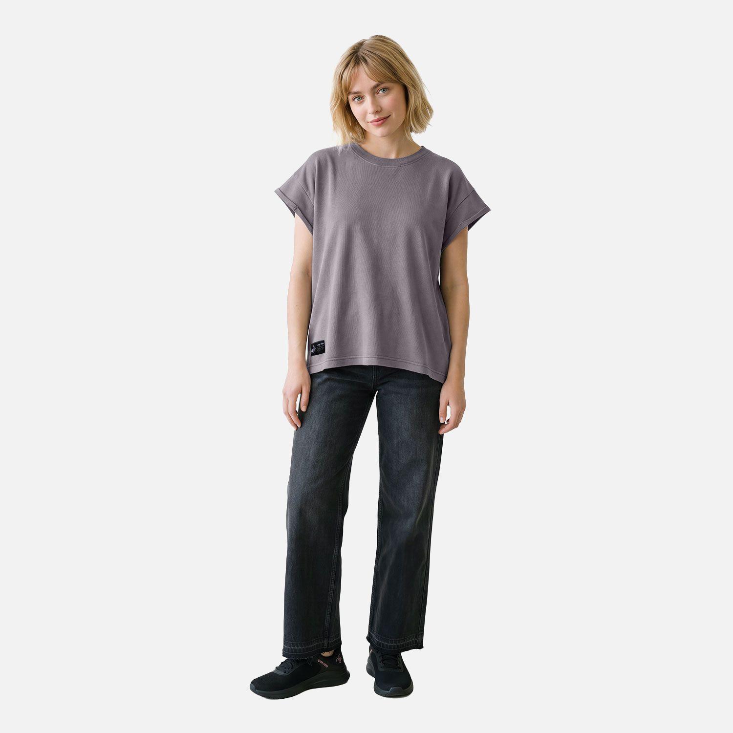 Polera Mujer Nube Gris Medio Haka Honu V27-3