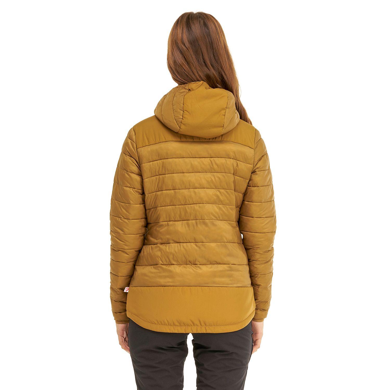 Chaqueta Mujer Venture Steam-Pro Hoody Jacket Mostaza Lippi-3