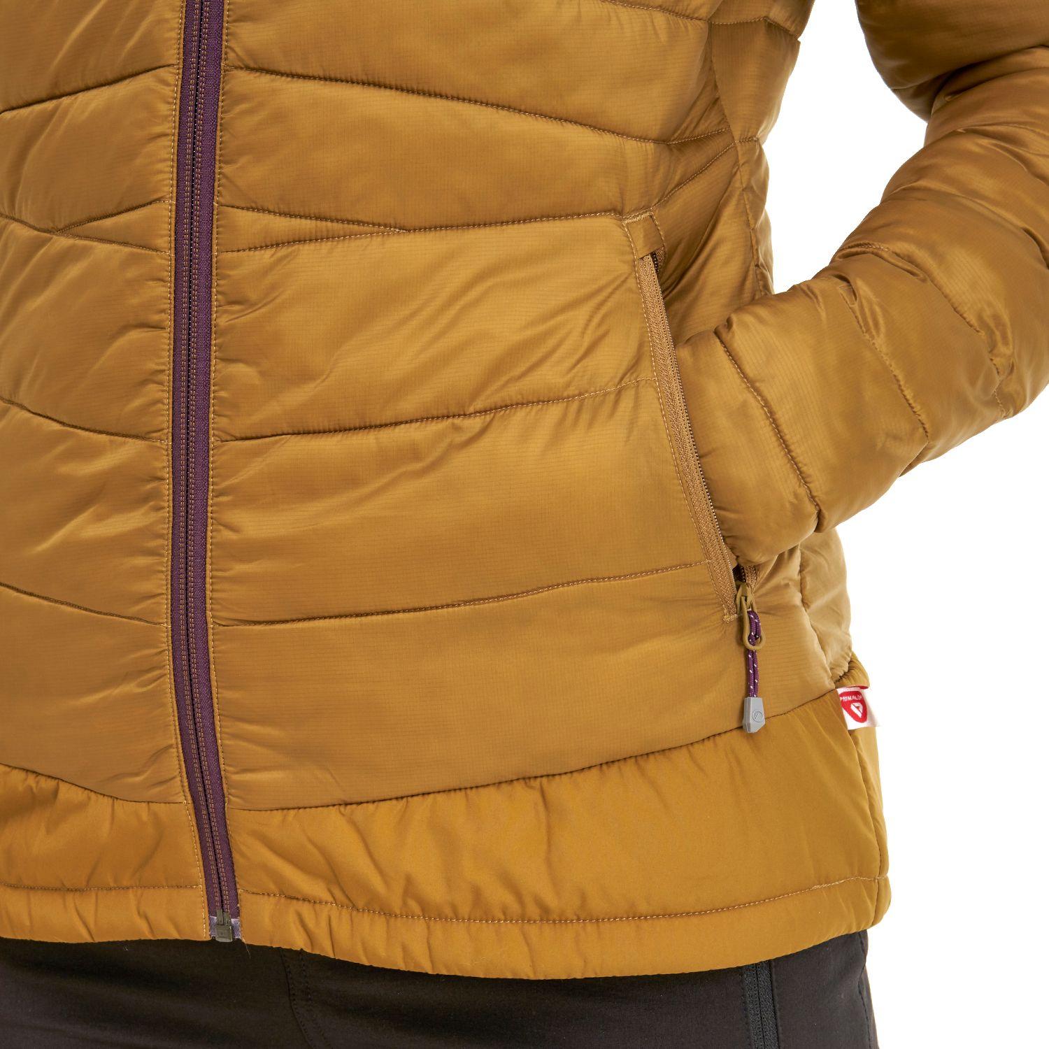 Chaqueta Mujer Venture Steam-Pro Hoody Jacket Mostaza Lippi-5