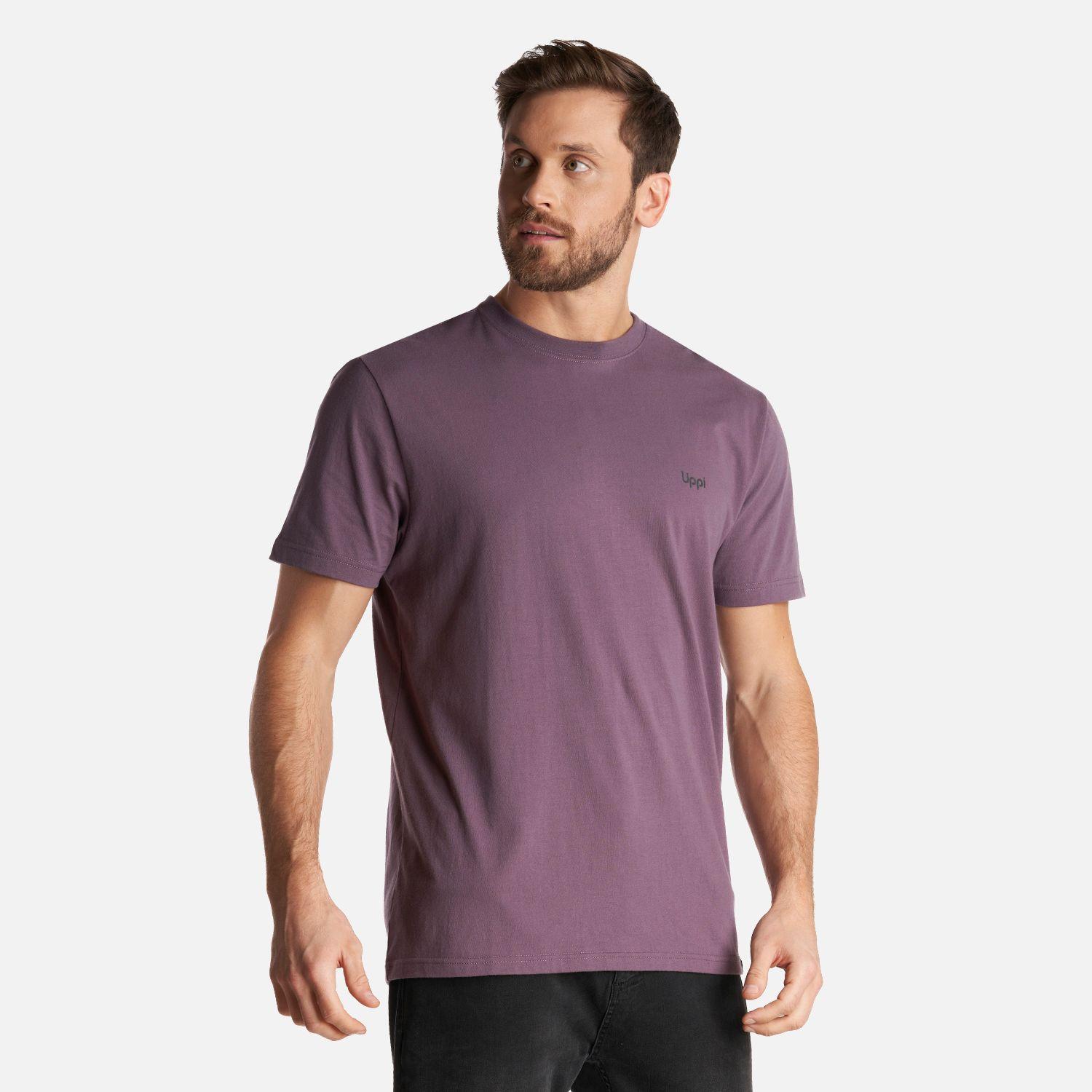 Polera Hombre Travel Fox T-Shirt Morado Lippi-2