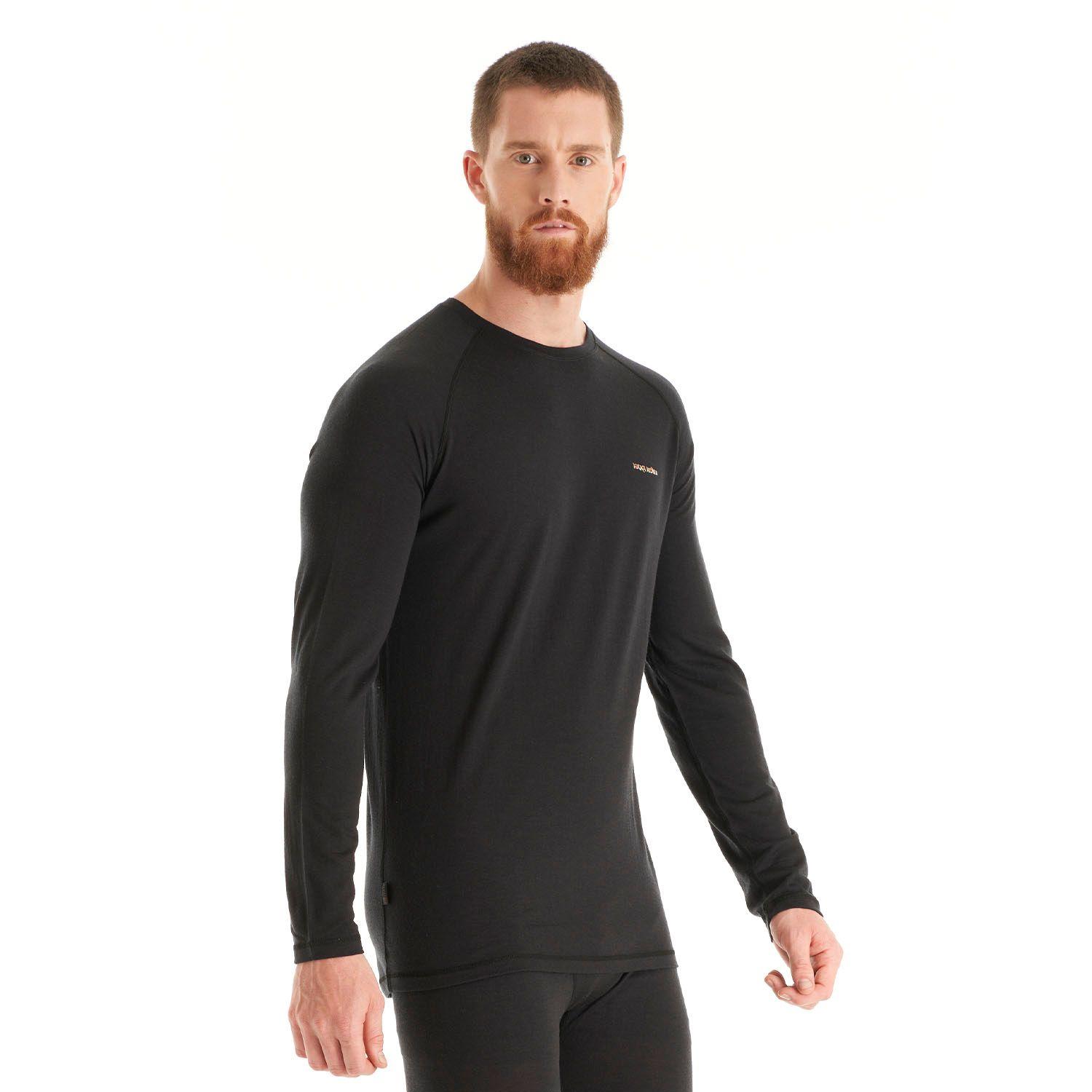 Primera Capa Hombre Carnero Top Negro Haka Honu I25-2
