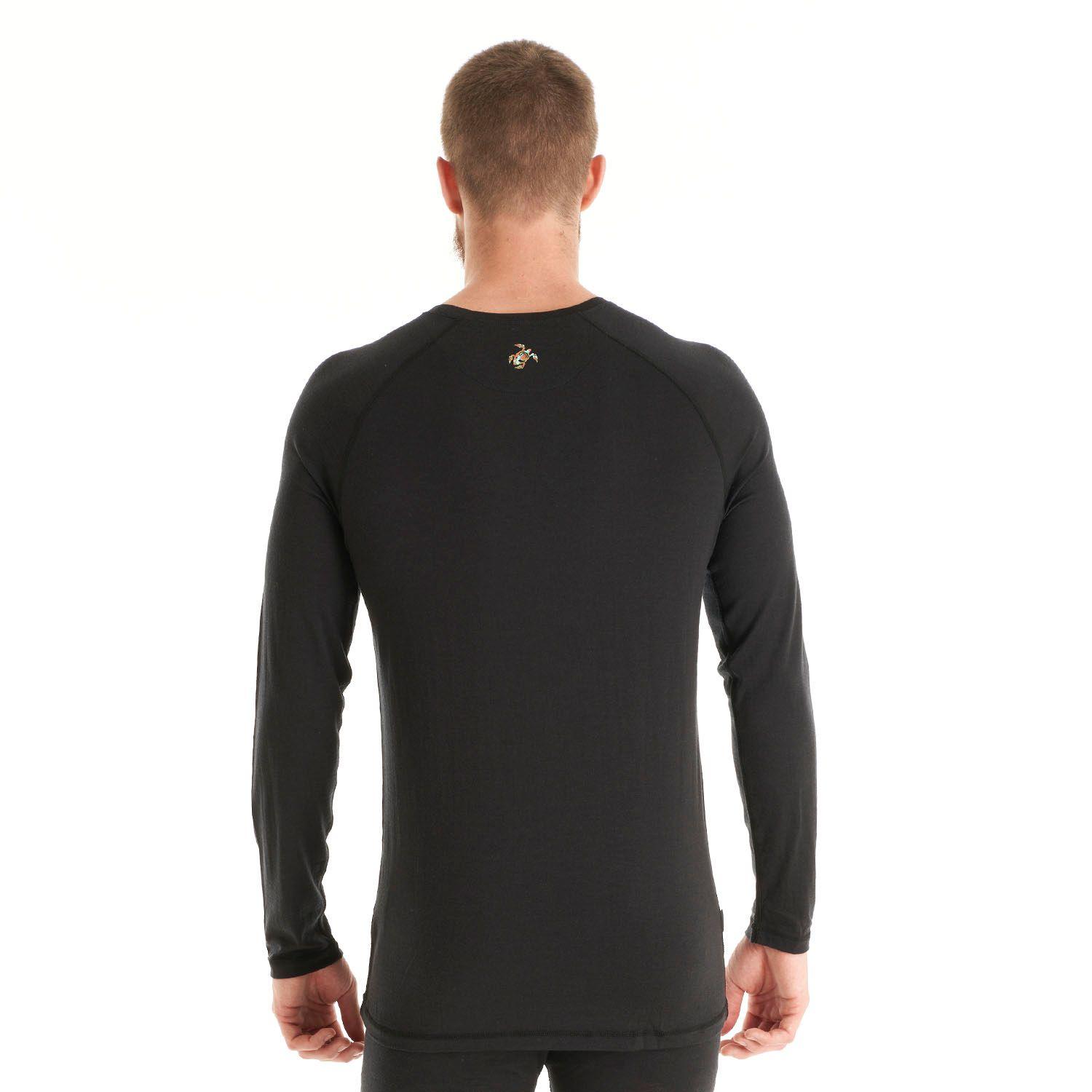 Primera Capa Hombre Carnero Top Negro Haka Honu I25-5